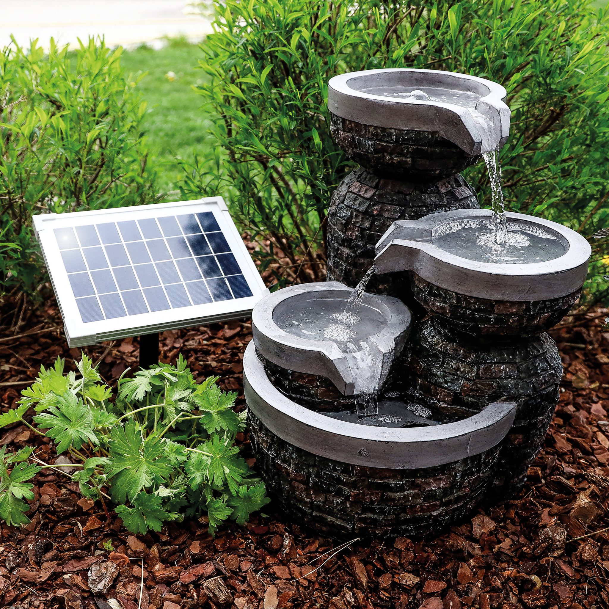 Unsere Gartenbrunnen für Harmonie und Einklang Solarversand Magazin