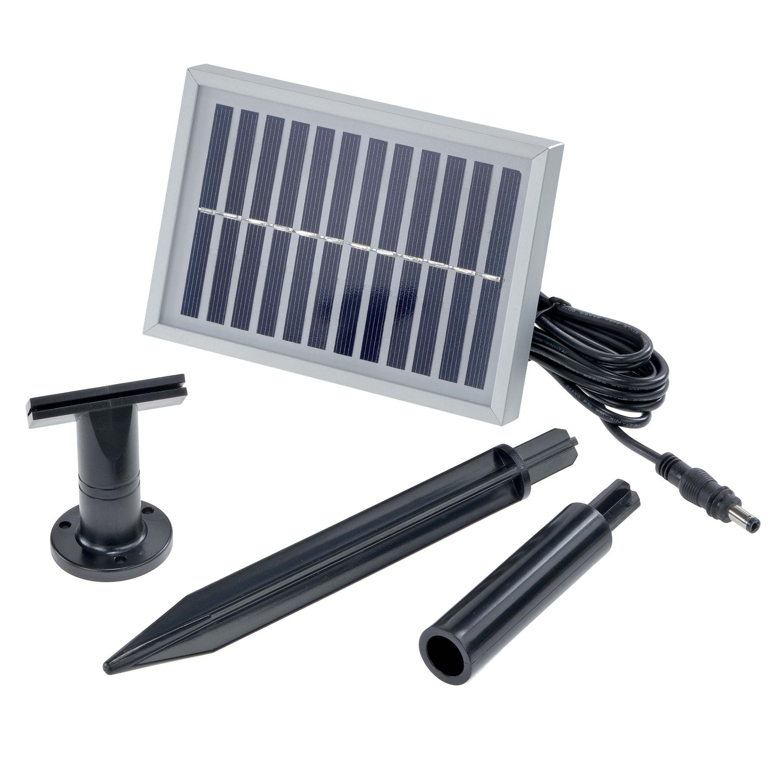 1 Wp Solarmodul mit Halterung und Erspieß