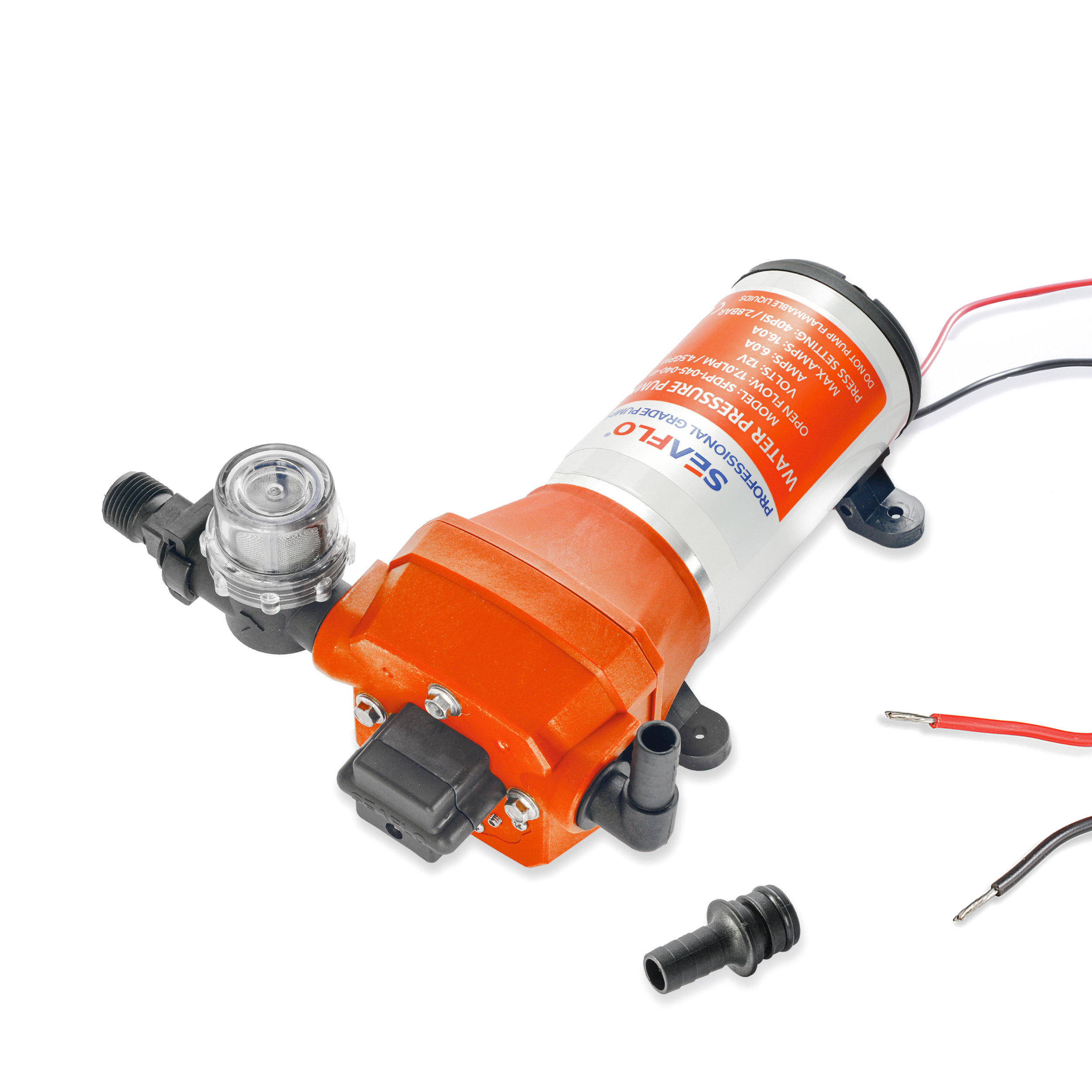 Seaflo 4-Kammer Druck Membranpumpe 12 VDC und 1020 l/h Förderleistung