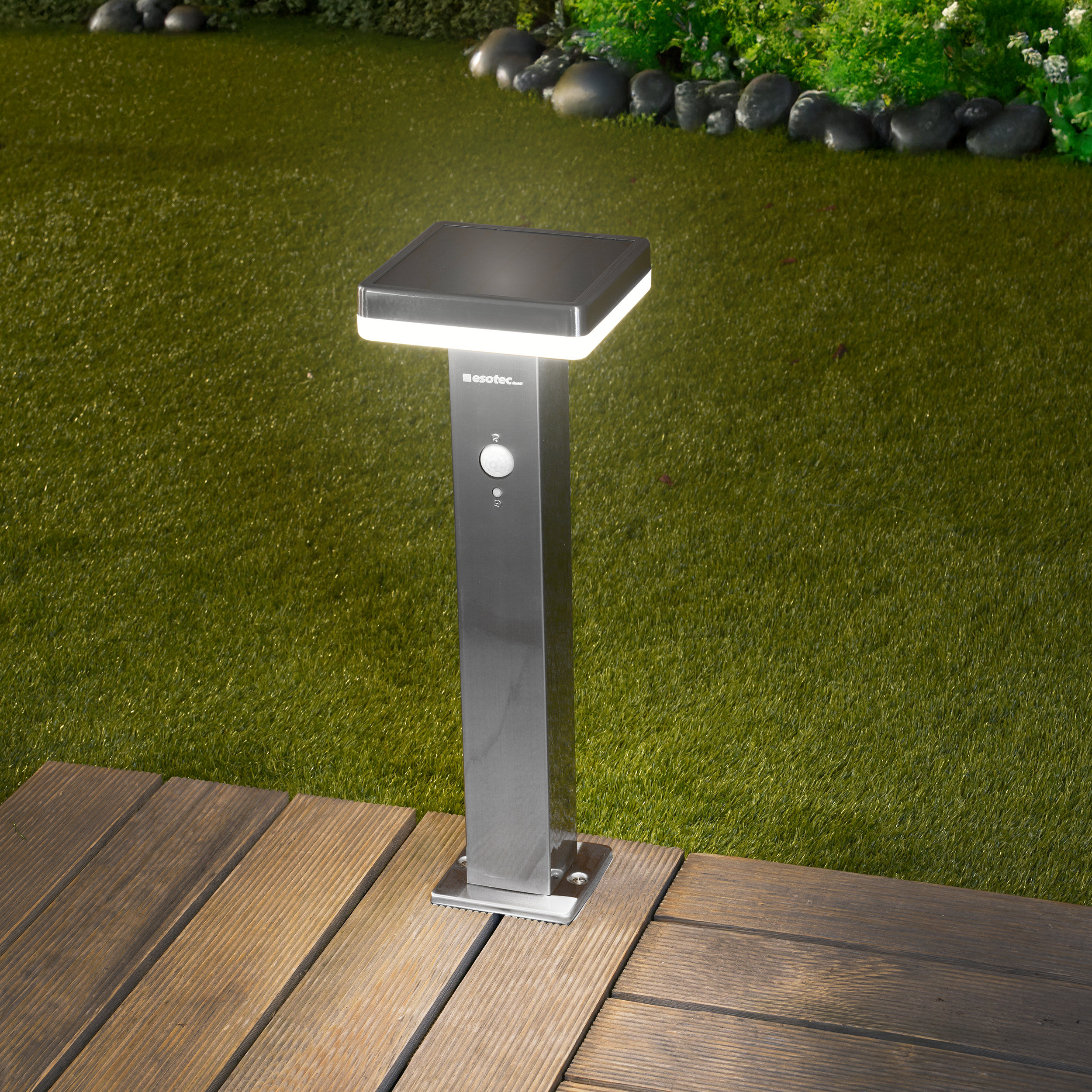 Solar Standleuchte Amalia 44 mit Bewegungssensor