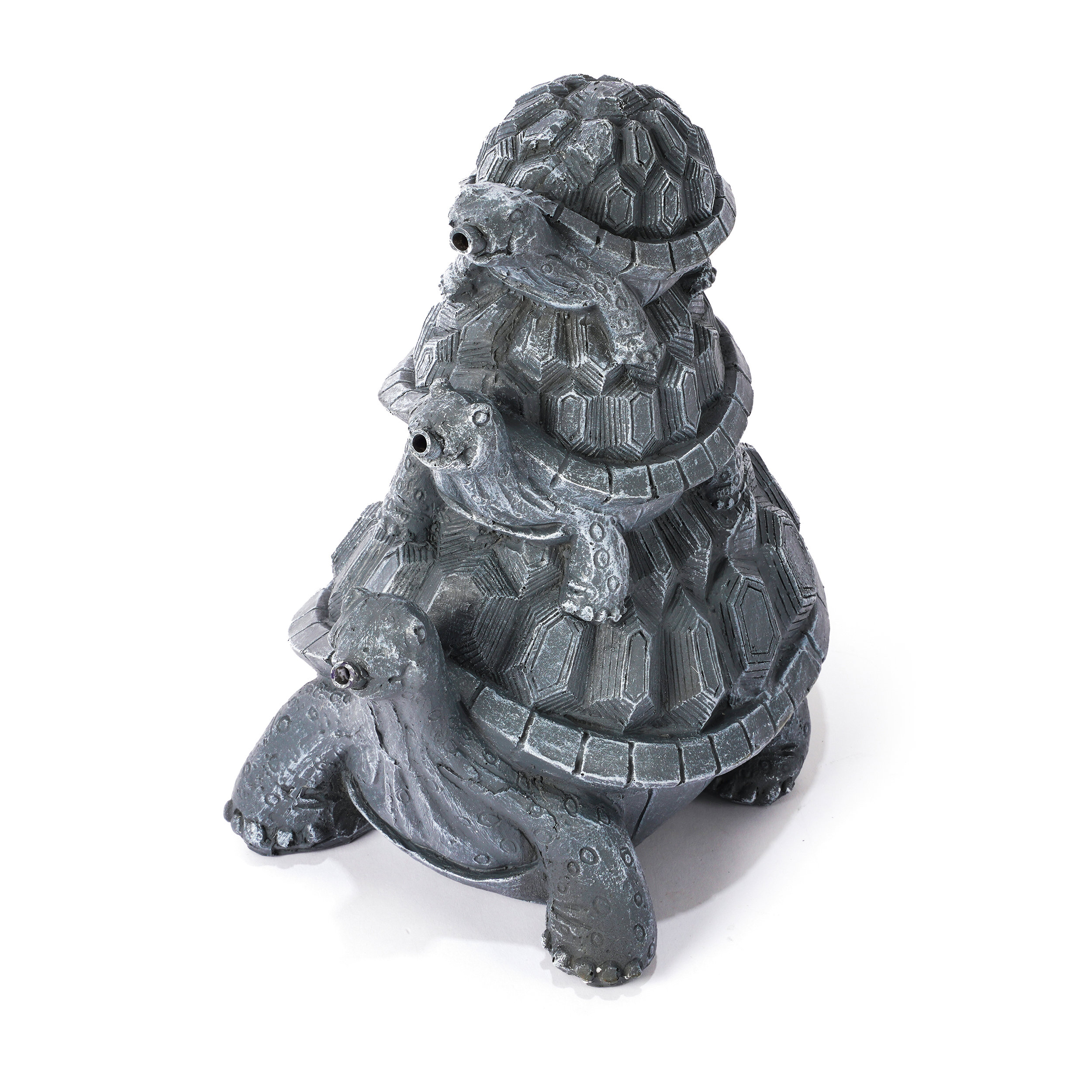 Wasserspeier-Figur Schildkröten Trio