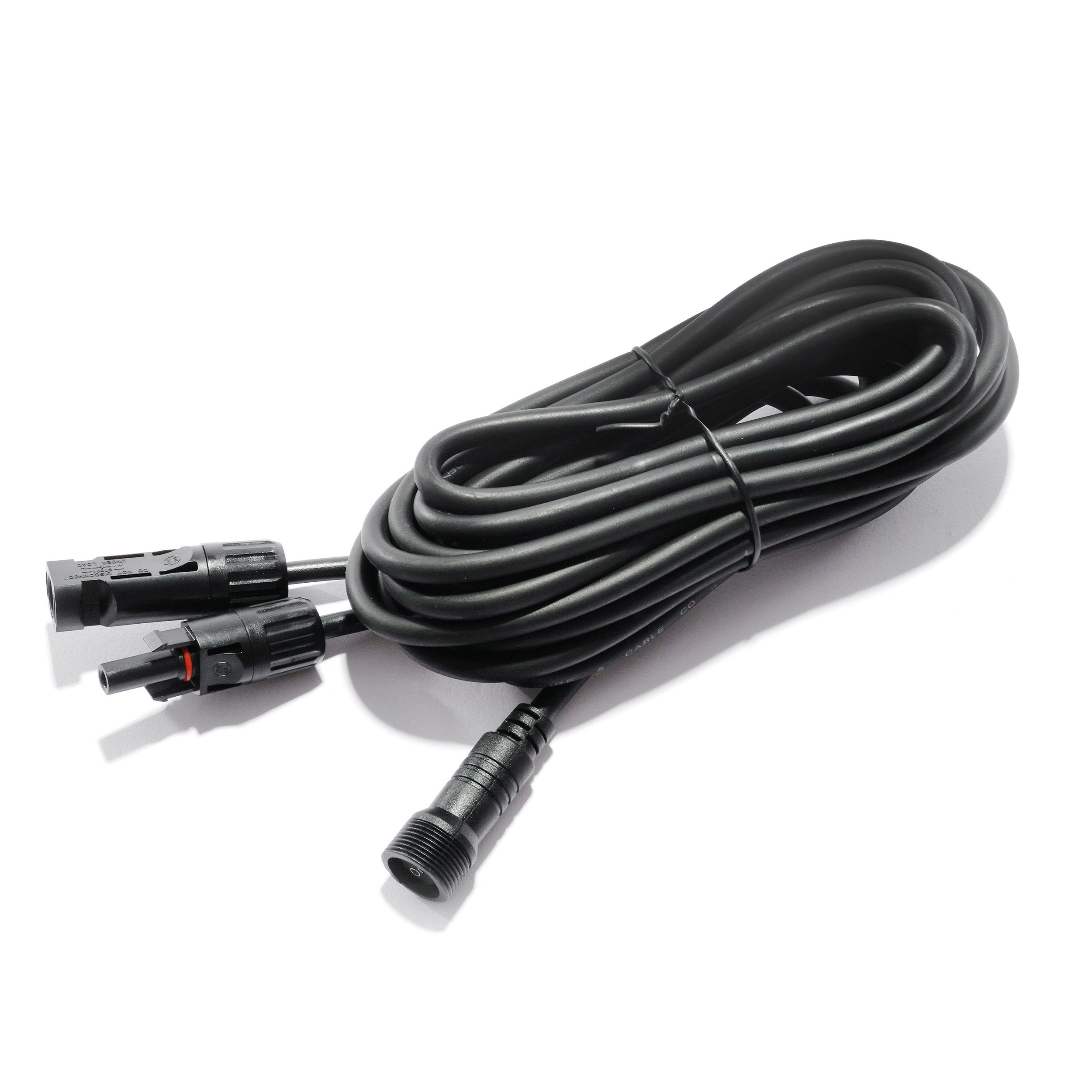 5 m Anschlusskabel Steckertyp 2-polig groß auf MC4 kombatible Stecker