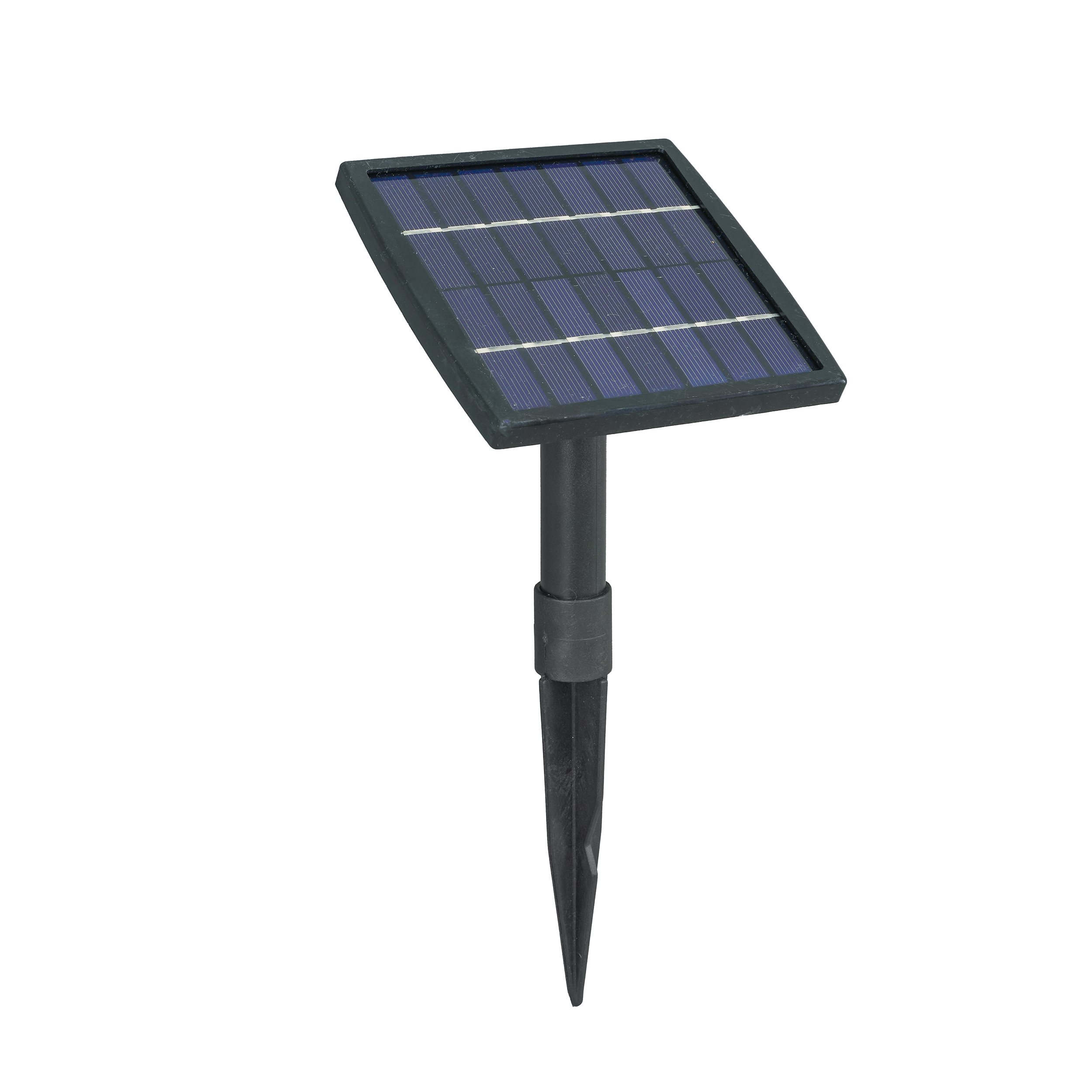 Solarmodul 1,5 Wp / 7 V mit Stecker 2-polig rund