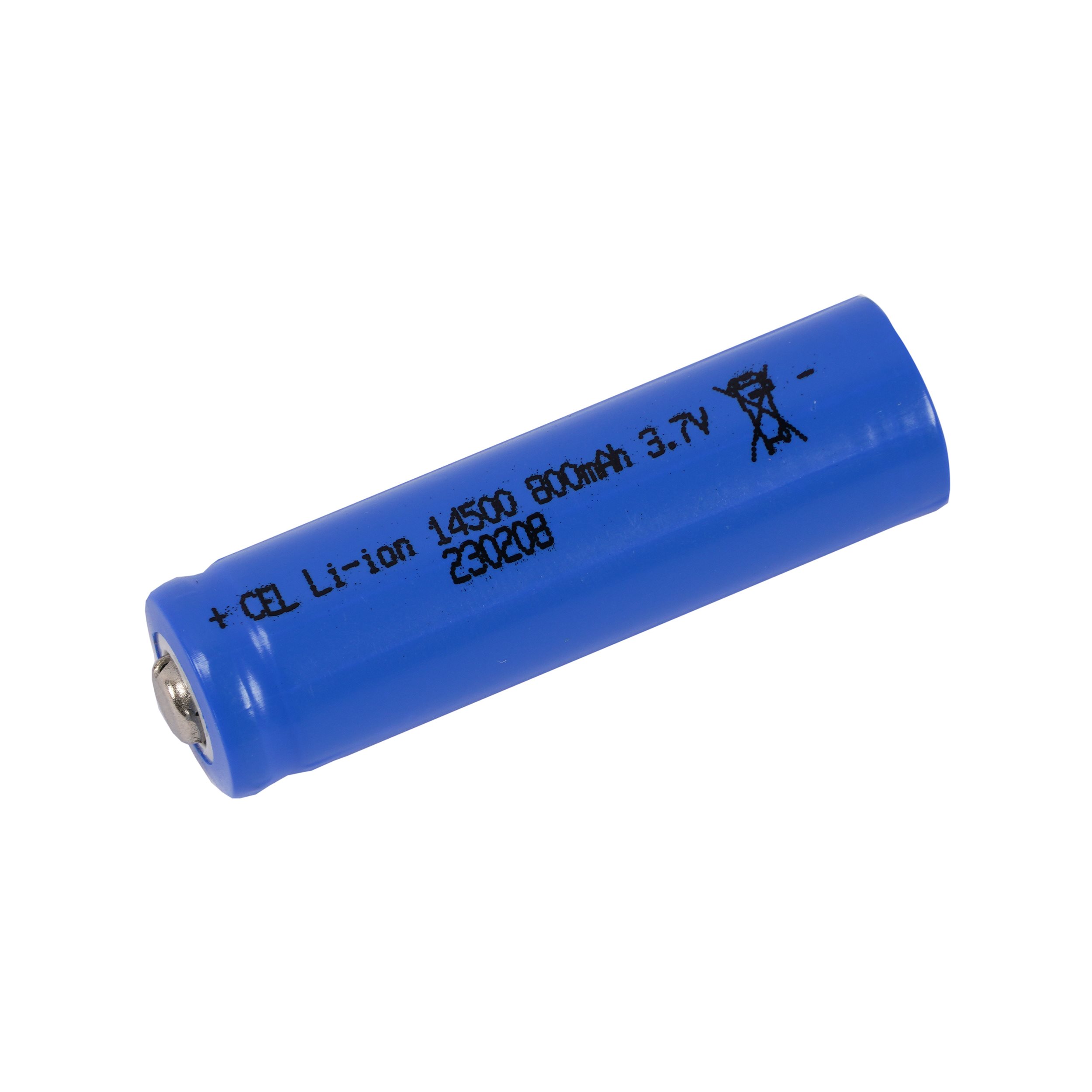 Akku Li-Ion 3,7 V 800 mAh - Baugröße 14500