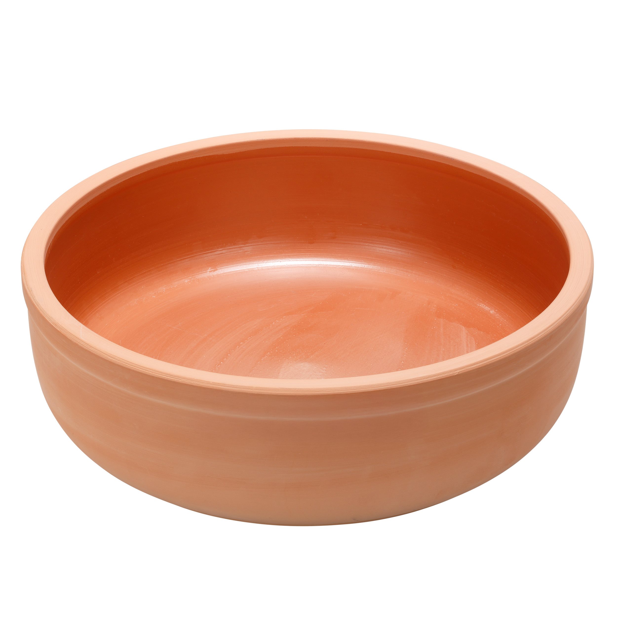 Bodenschale braun ⌀ ca. 31 cm