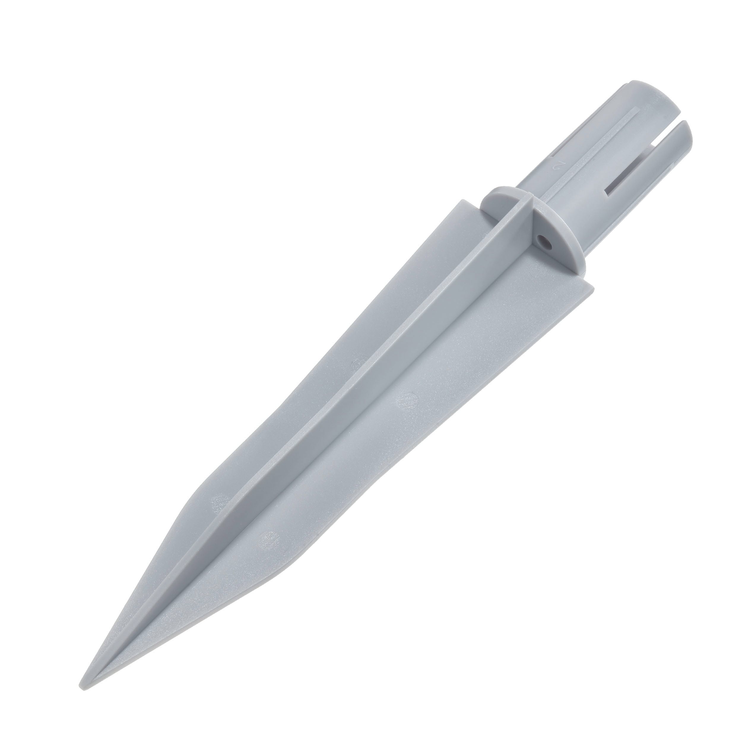 Erdspieß aus Kunststoff, grau