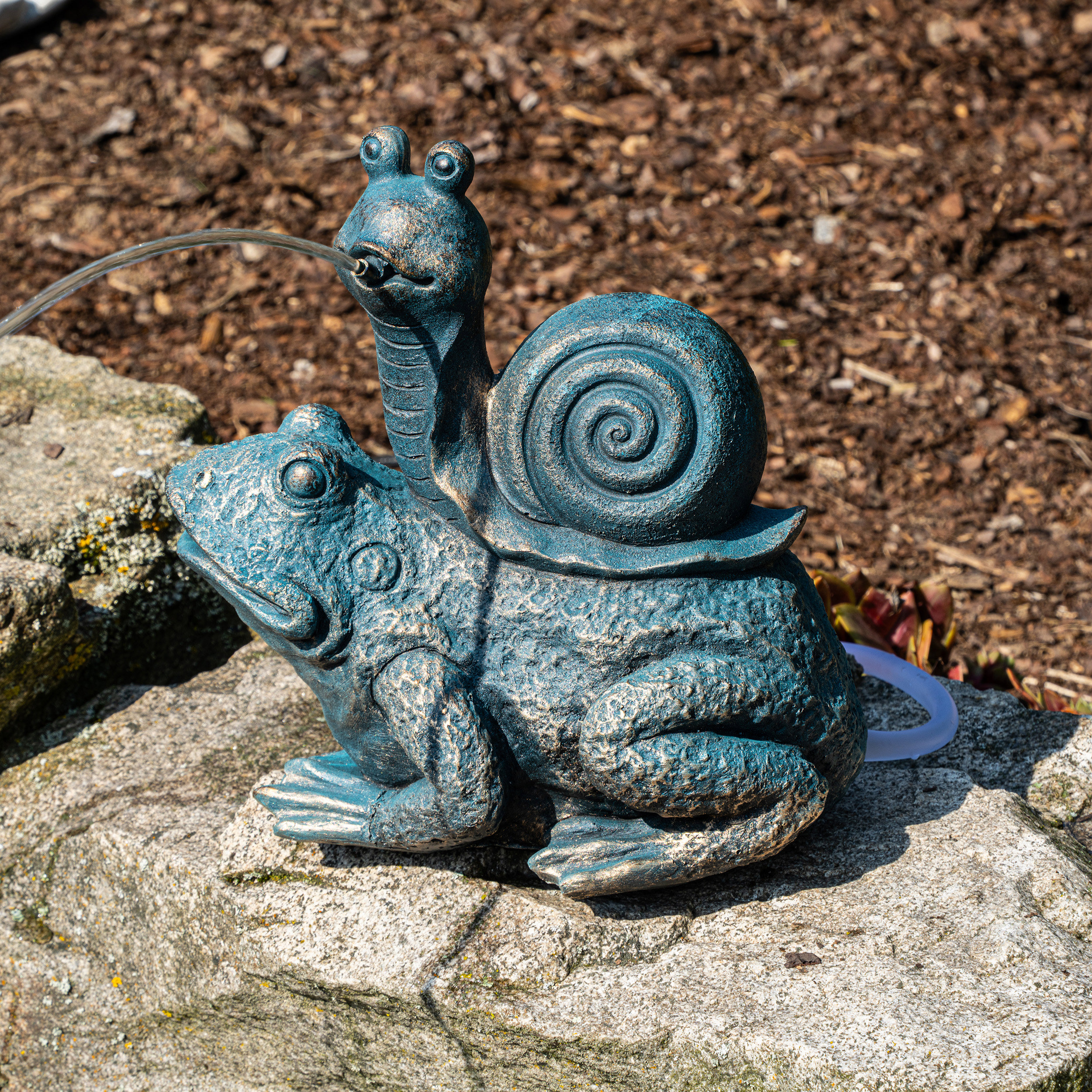 Solar Wasserspeier-Set Max und Moritz