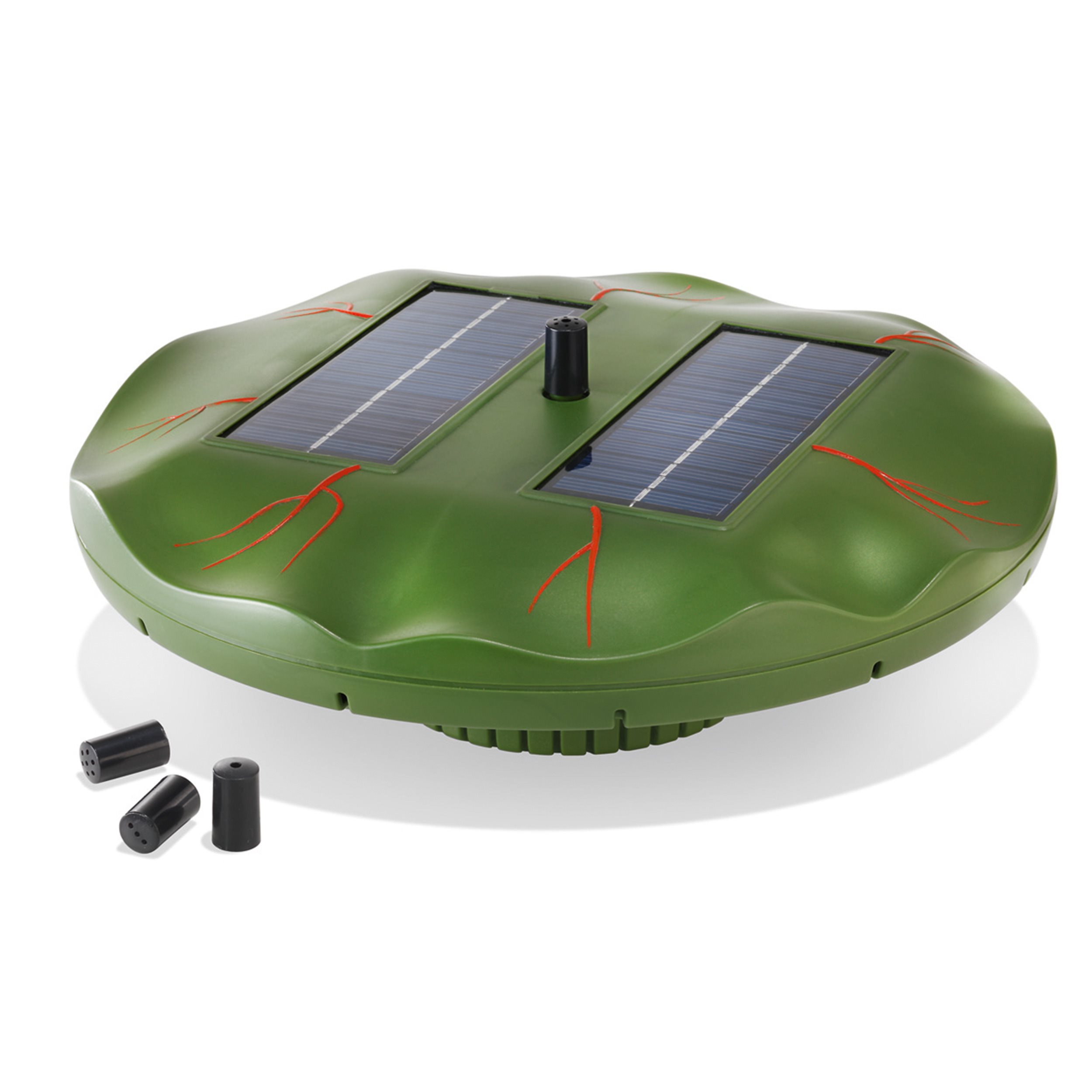 Schwimmendes Solar-Wasserspiel Seerose