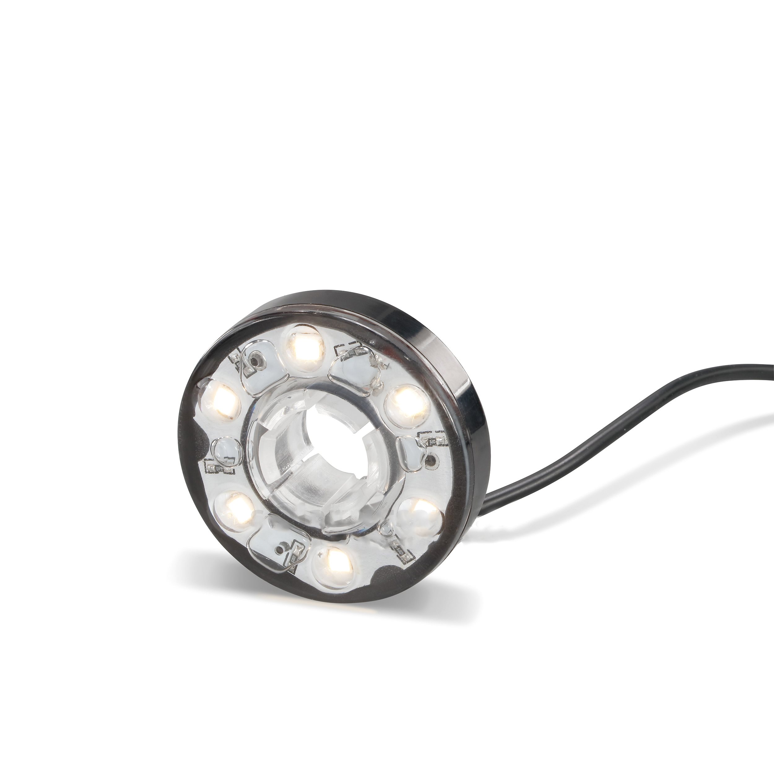 LED Lichtring 3 bis 4 VDC, warmweiß