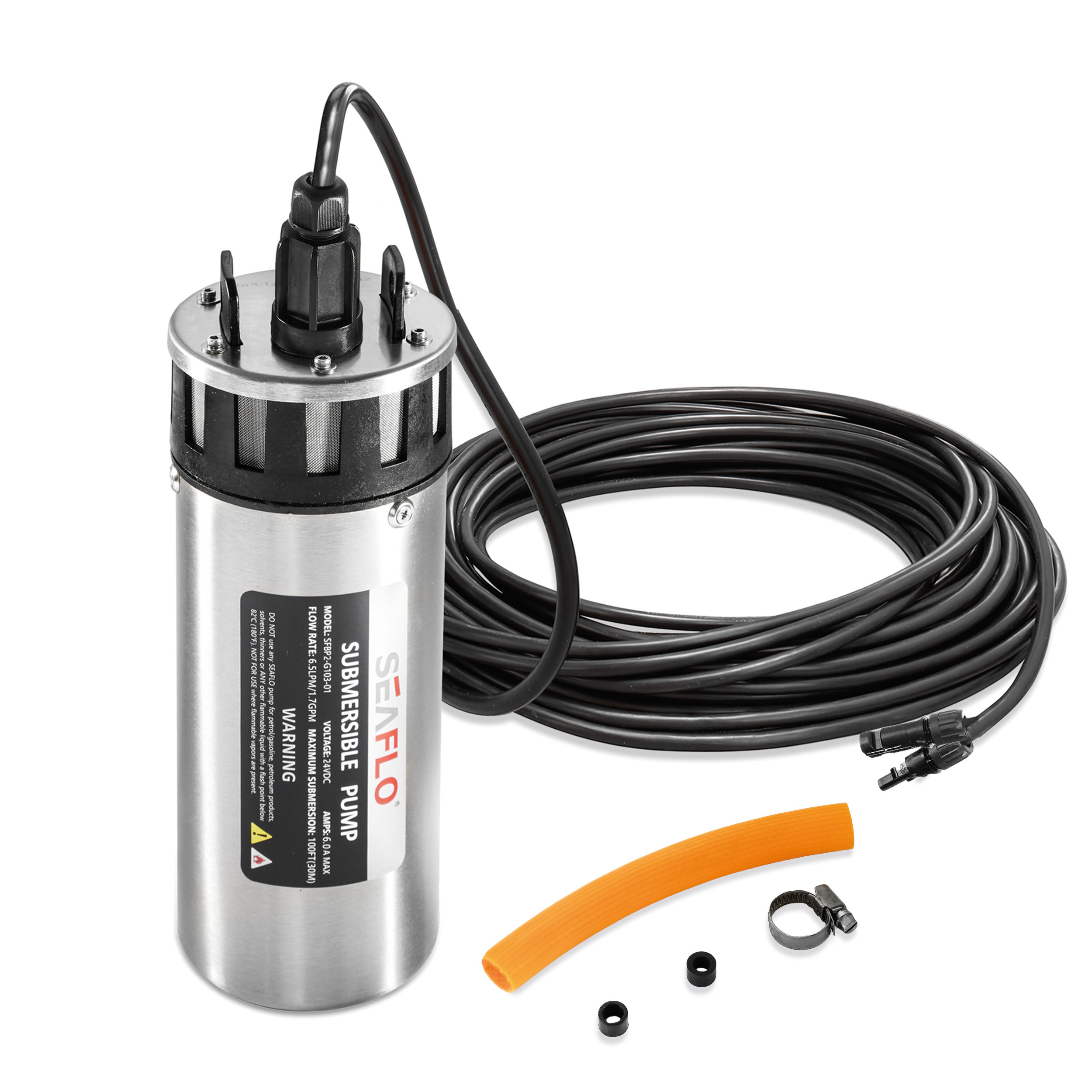 Seaflo Membran Tiefbrunnenpumpe 18-24 V/ 390 l/h