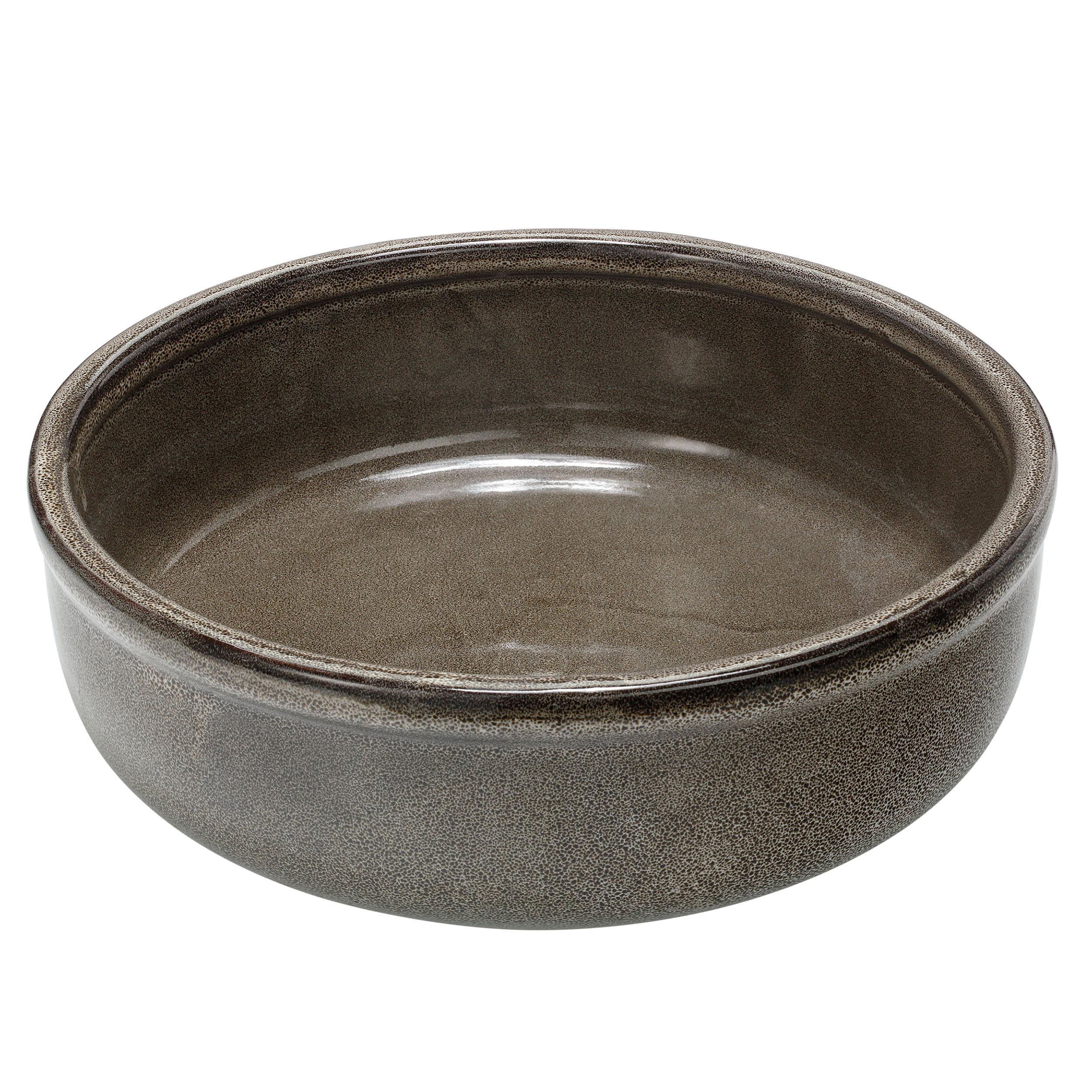 Bodenschale grau ⌀ ca. 31 cm