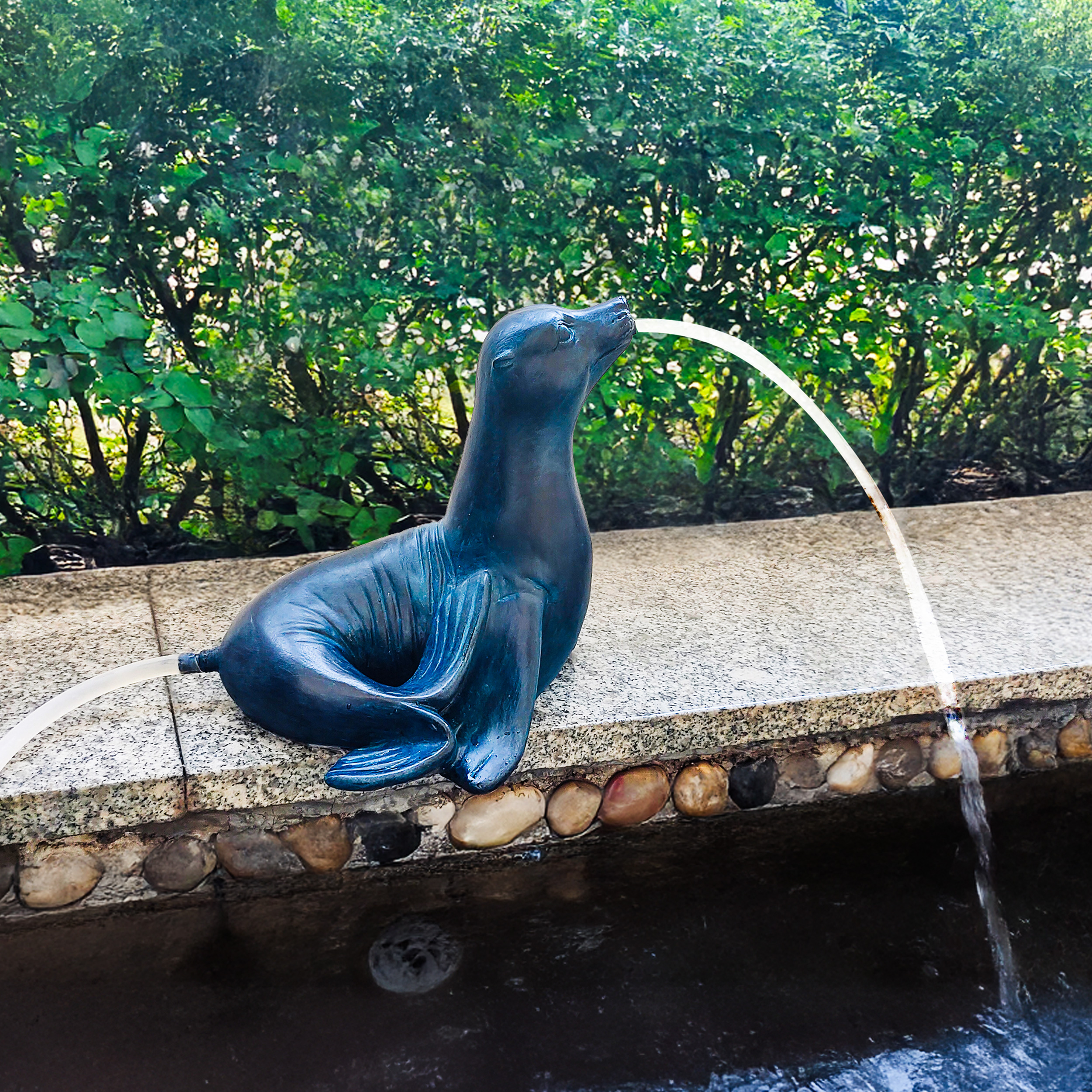 Solar Wasserspeierset Seehund Sammy