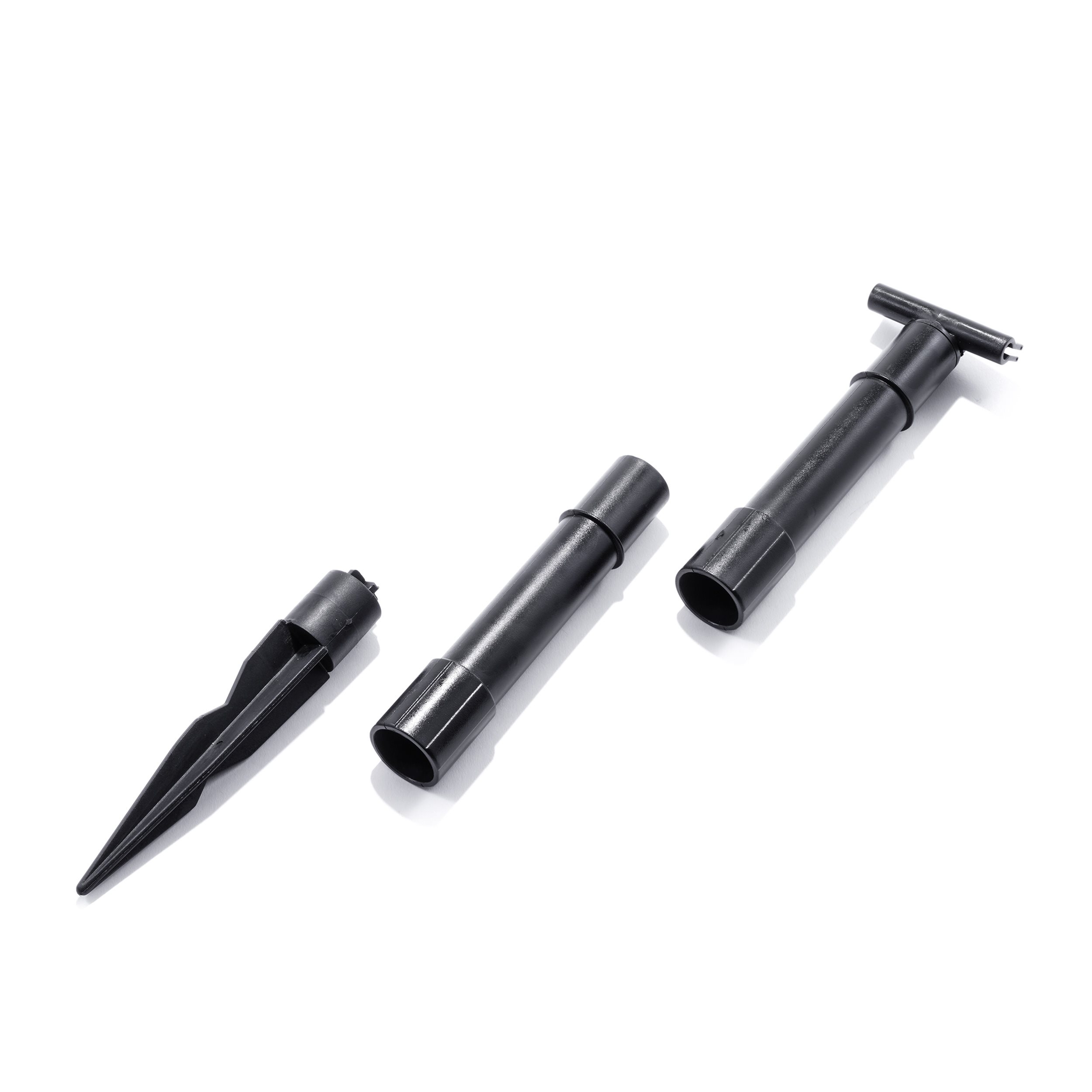 Kunststoff Modulhalterung 3-teilig, fester Winkel