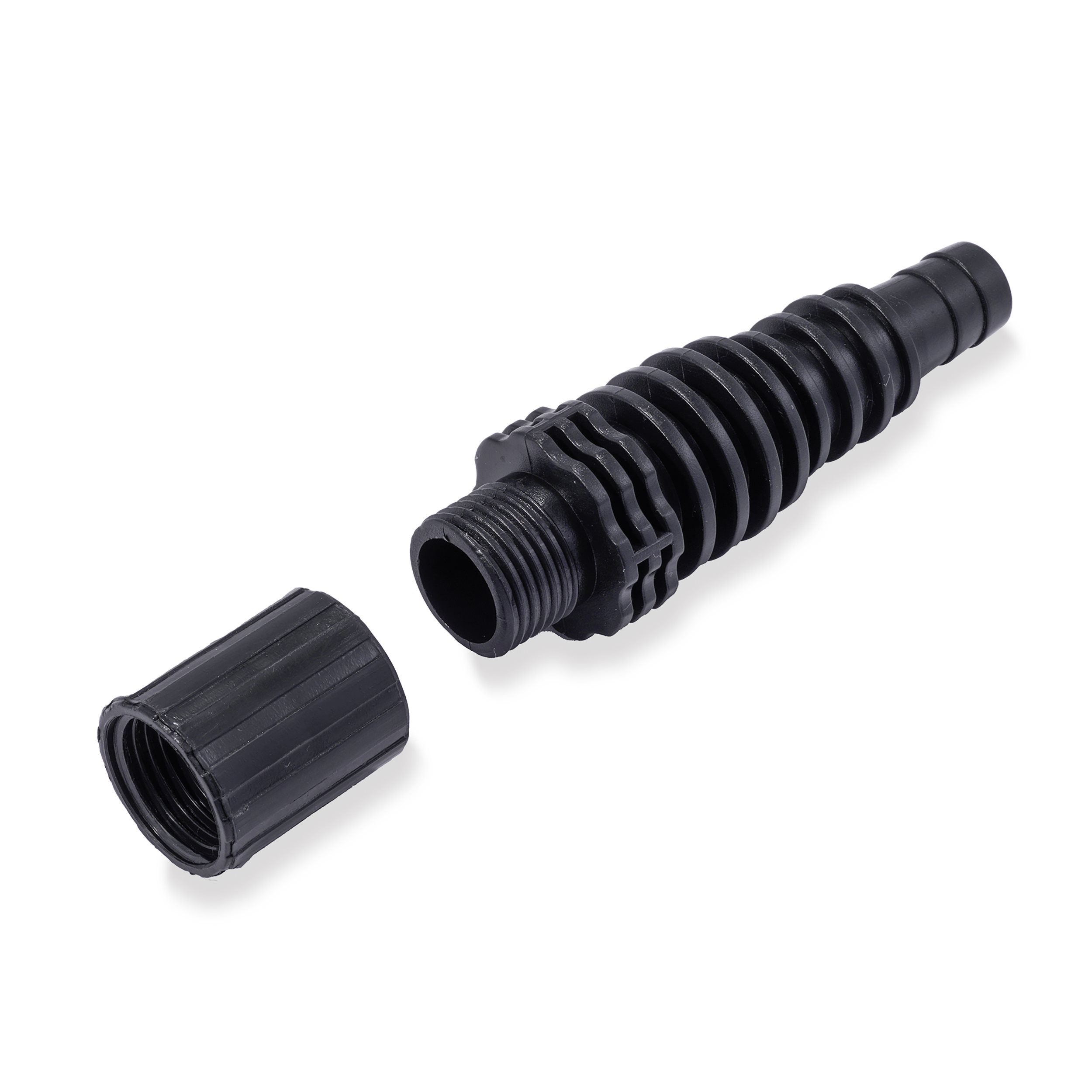 Adapterstück Gewinde 1/2" auf Schlauch ⌀ 13, 19 und 25 mm