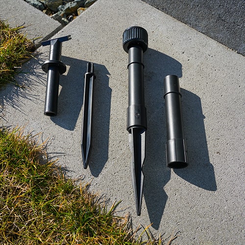 Halterungen & Erdspieße