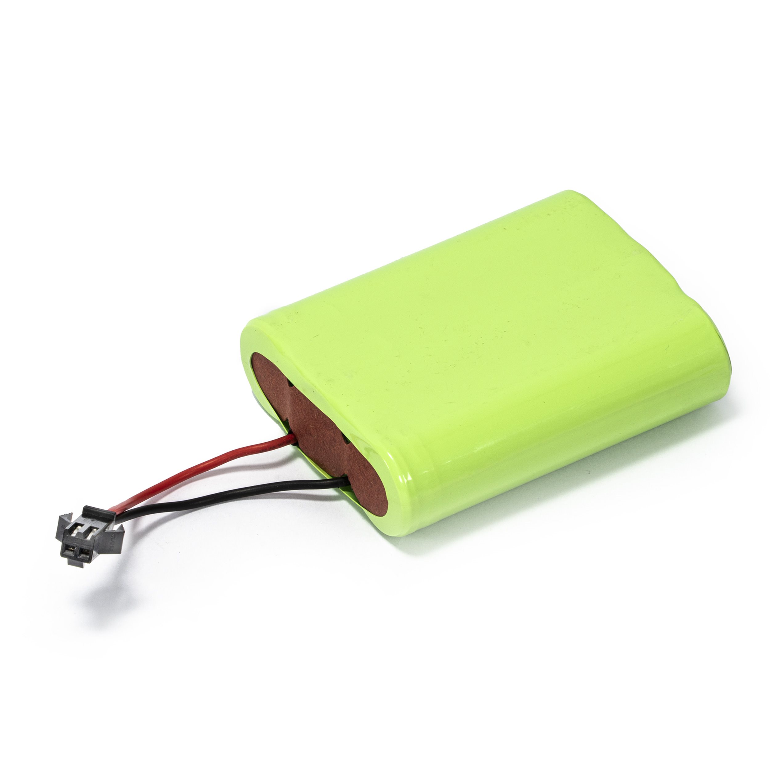 Akku LiFePO4 3,2 V 4500 mAh - Baugröße 18650 flach mit Stecker schwarz
