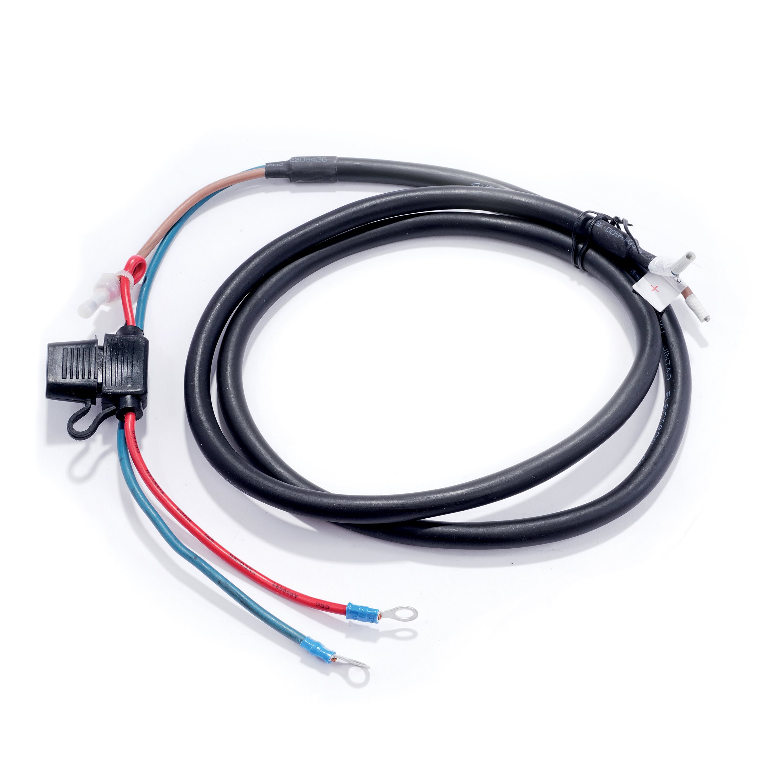 Batteriekabel Sicherung 10A/ Öse M6/ Querschnitt 2,5 qmm/ Länge 1,5 m
