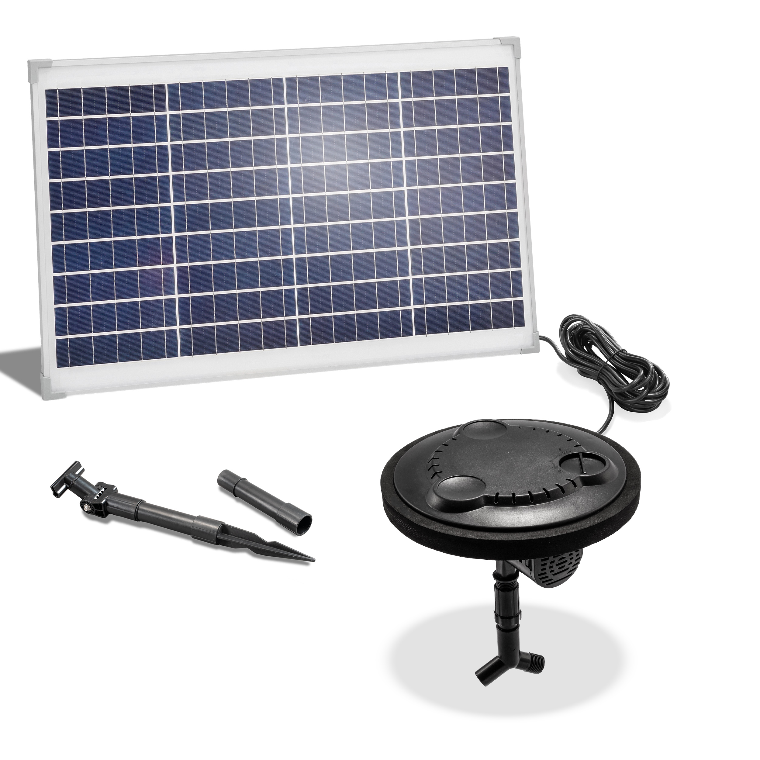 Schwimmender Solar Fischteichbelüfter 35/400