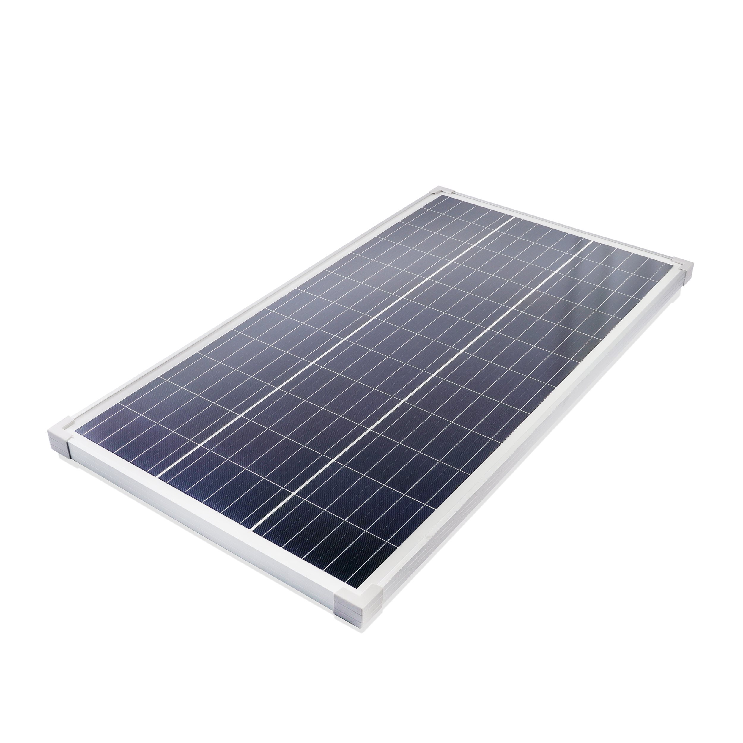 Solarmodul 80 Wp / 18 V mit Stecker 2-polig groß