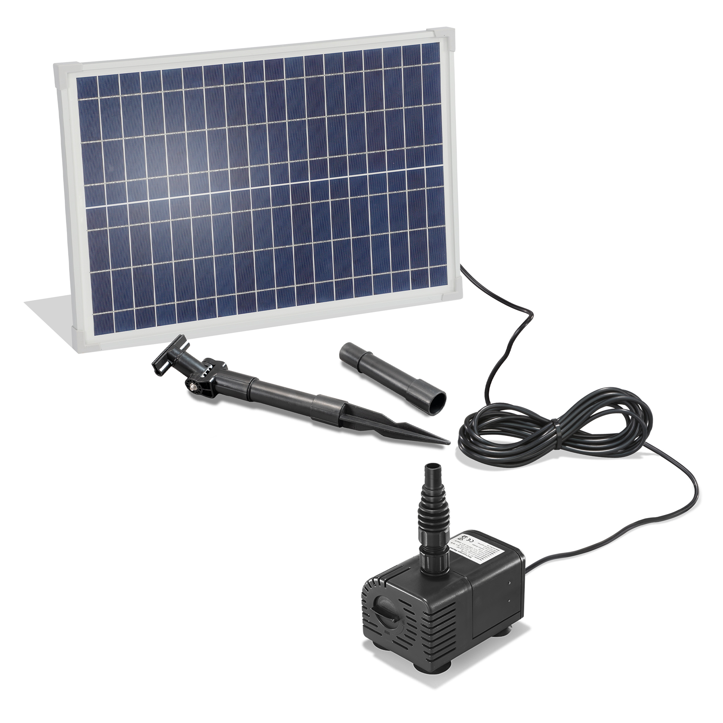 Solar Bachlaufpumpenset 25/1600