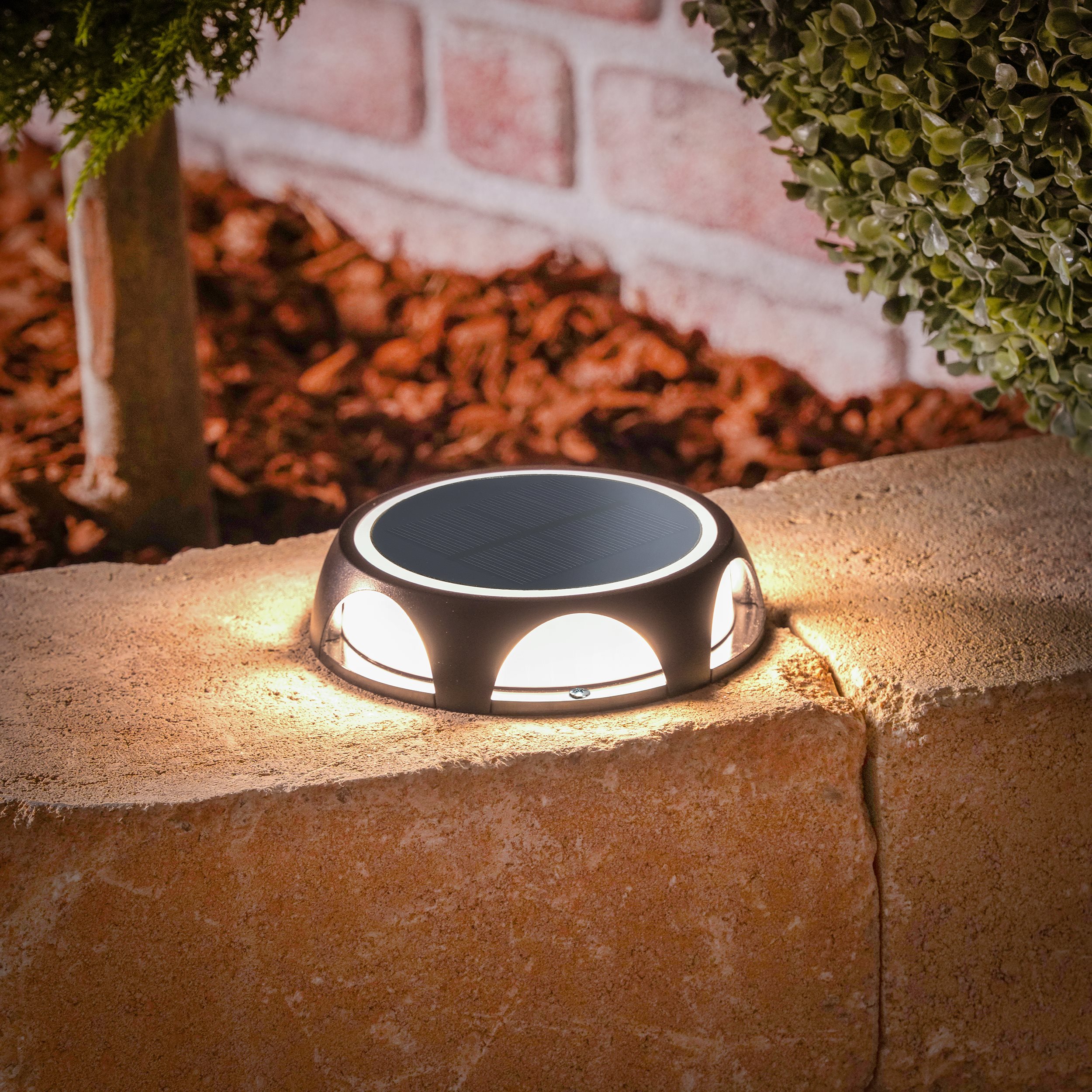 Wand- und Bodenleuchte Iris 14 cm aus Aluminium