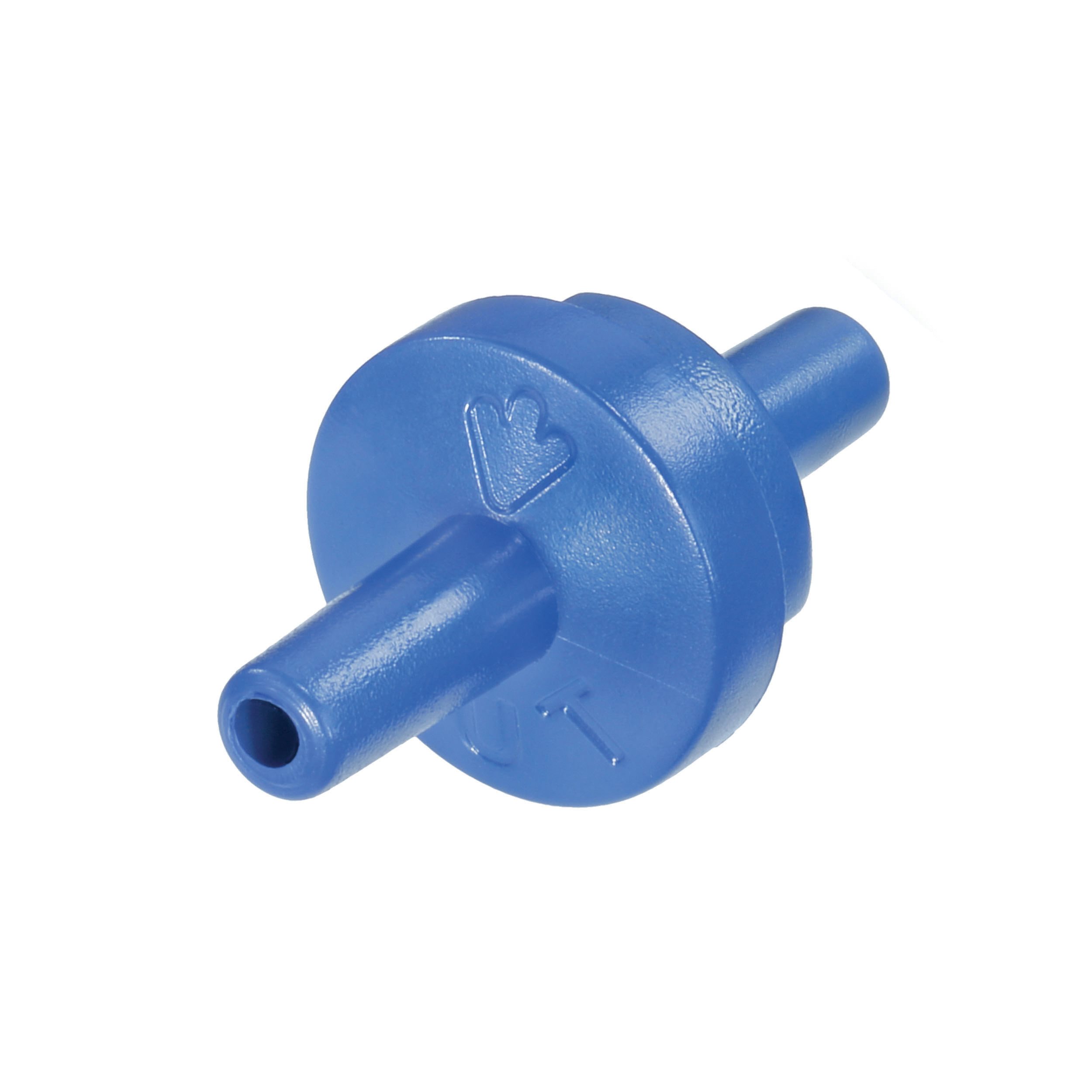 Rückschlagventil blau