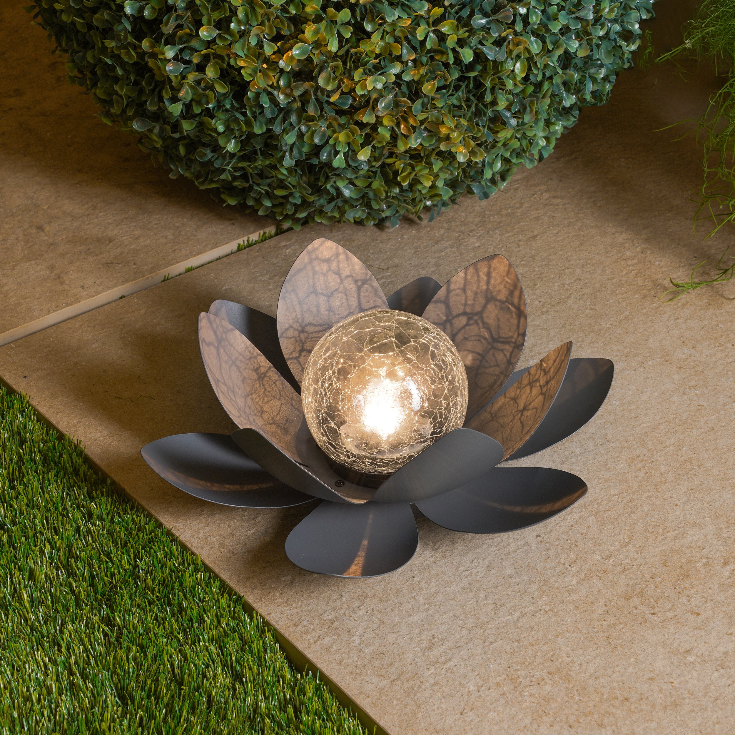 Dekorative Solar Lotusblüte