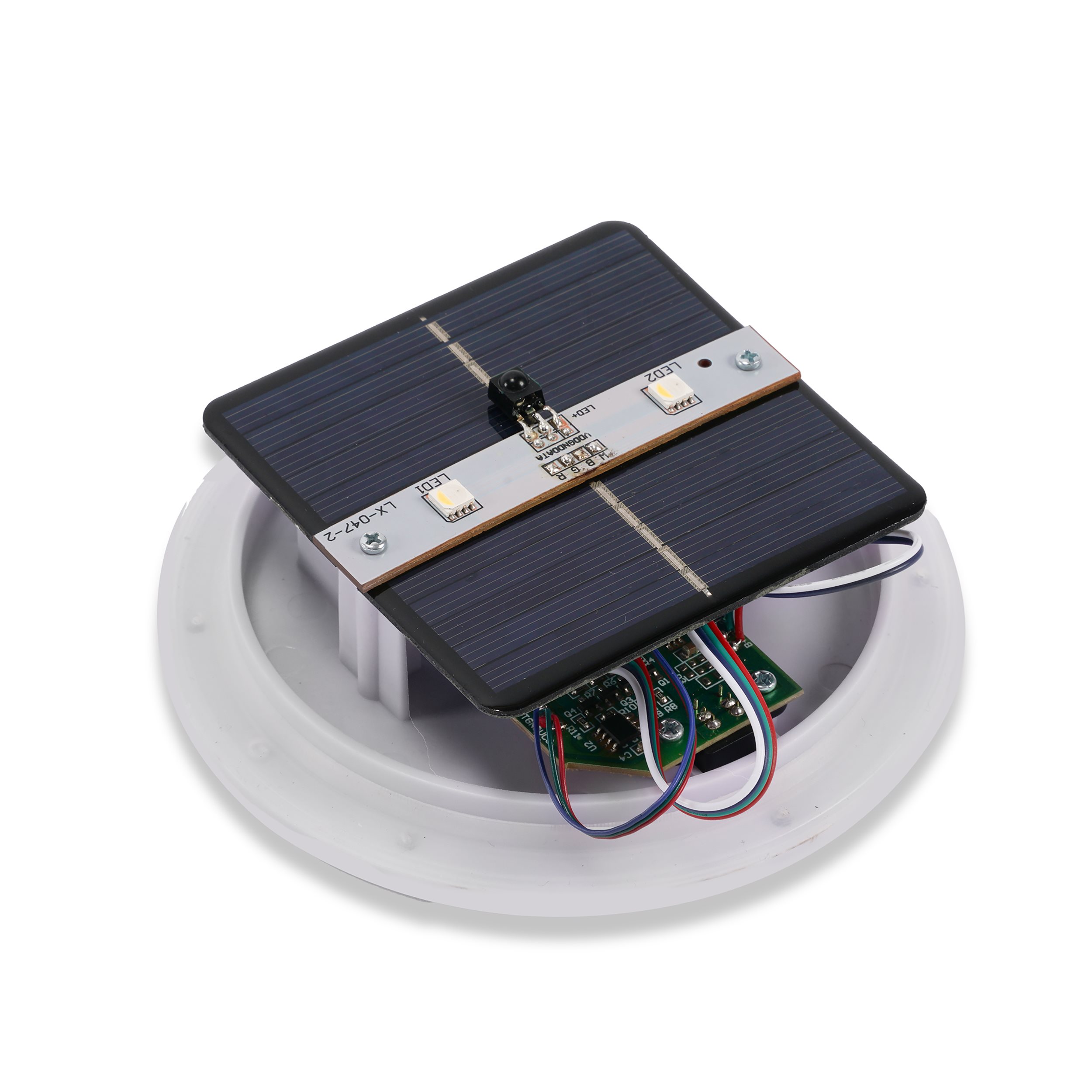 Leuchtenunterteil für Solarkugel aus Set 102911, inkl. Akku