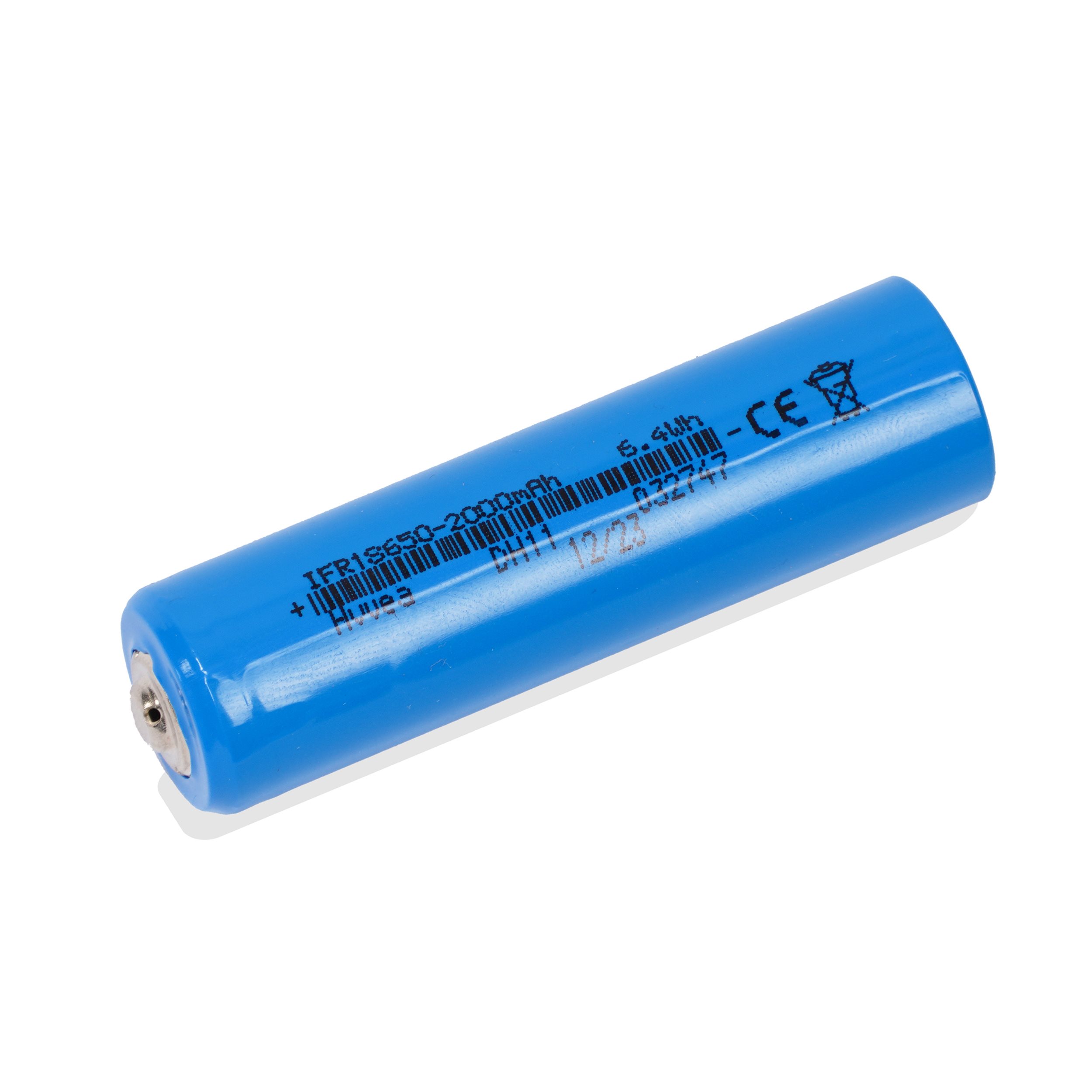 Akku LiFePO4 3,2 V 2000 mAh - Baugröße 18650
