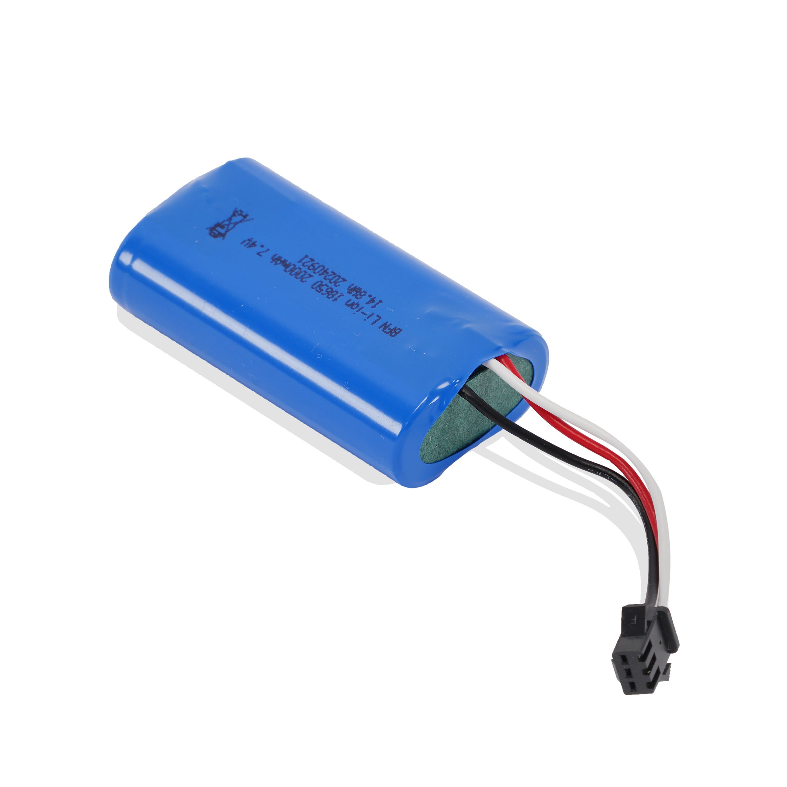 Akku Li-Ion 7,4 V 2000 mAh - Baugröße 18650
