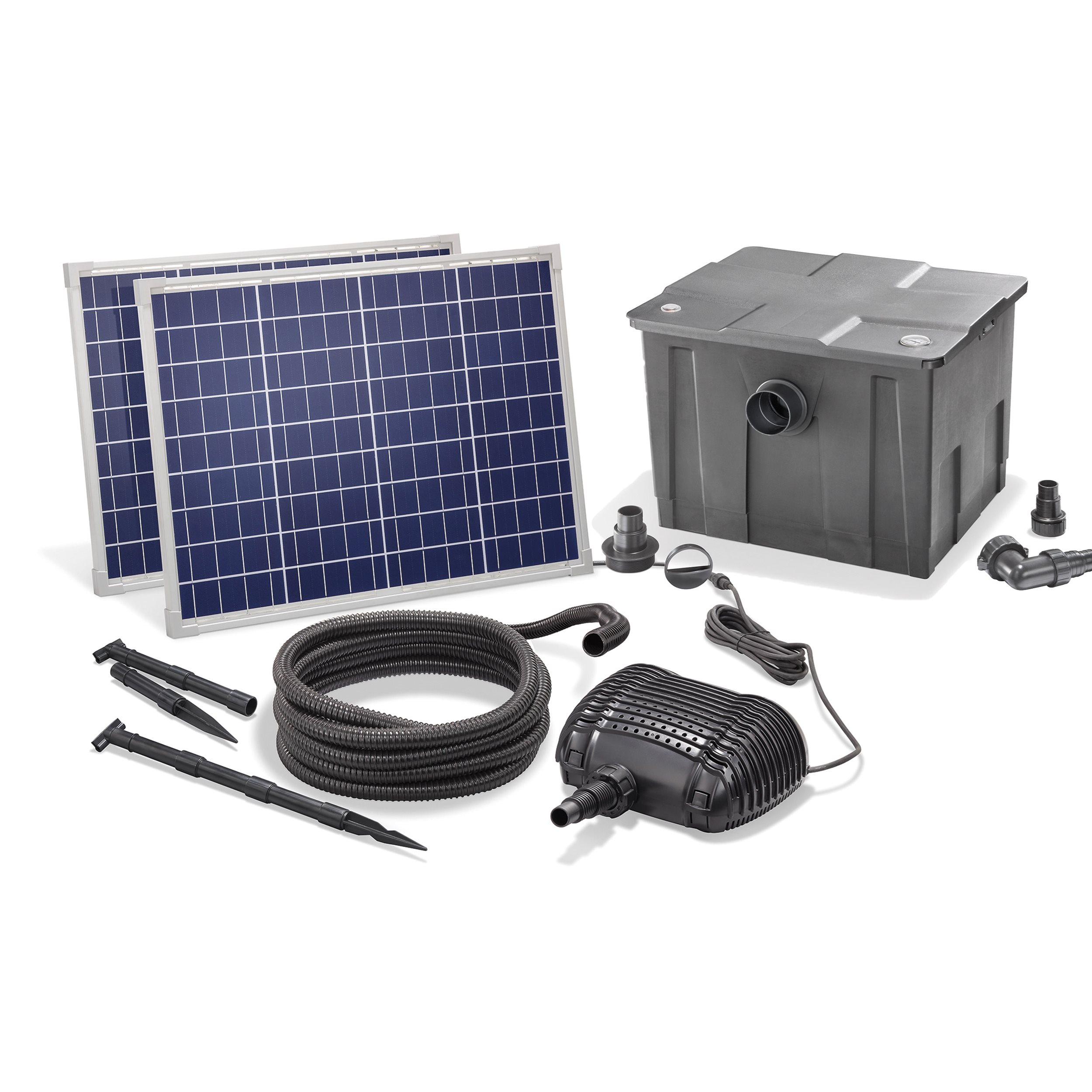 Solar Durchlauffilter-Set 100/3400