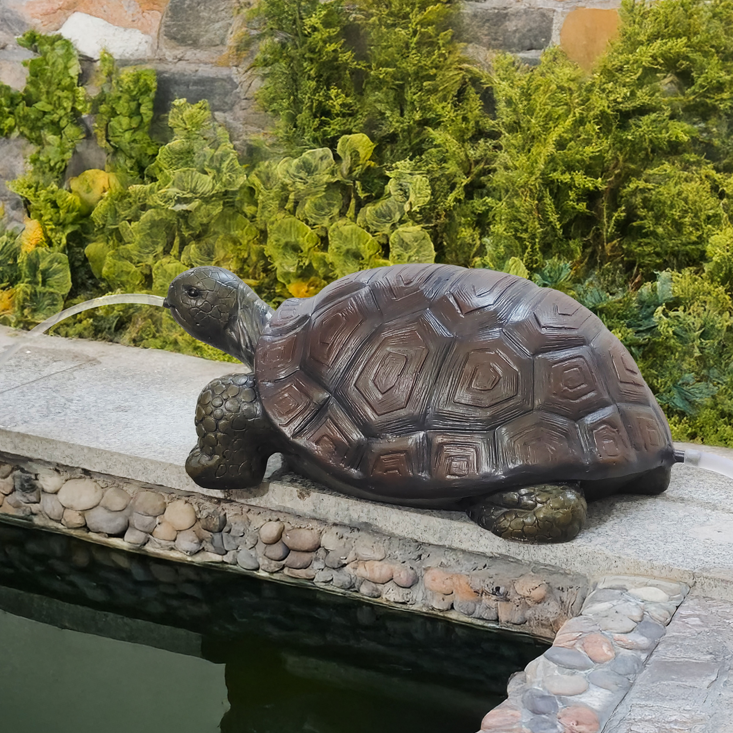 Solar Wasserspeierset Schildkröte Maru