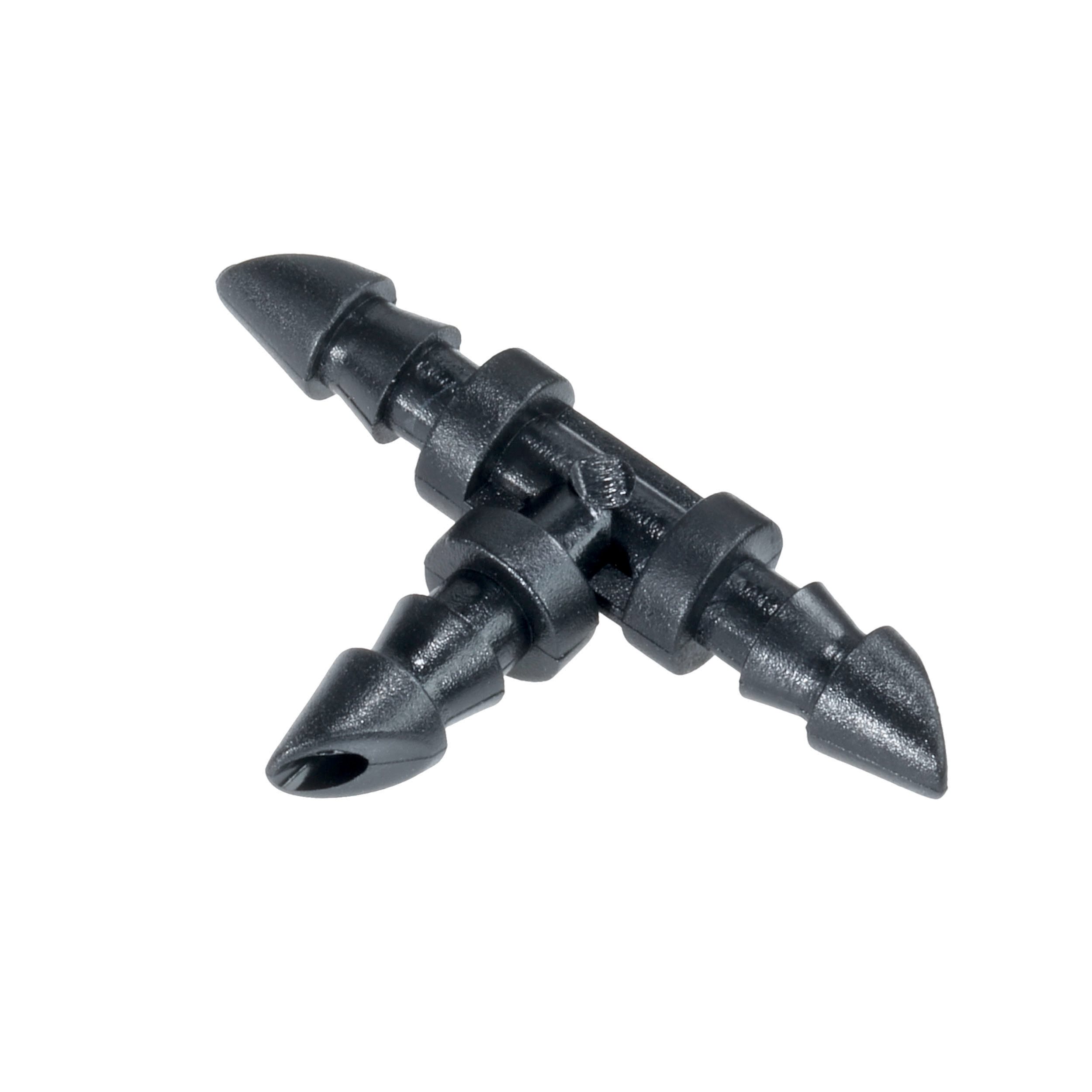T-Stück schwarz für 4,5 mm Druckschlauch