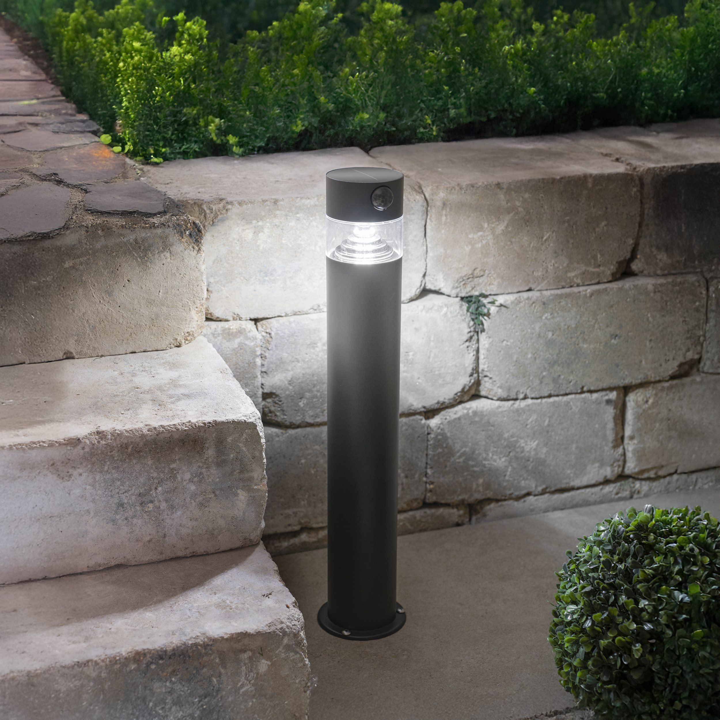 Solar Standleuchte Elara 50 mit Bewegungssensor