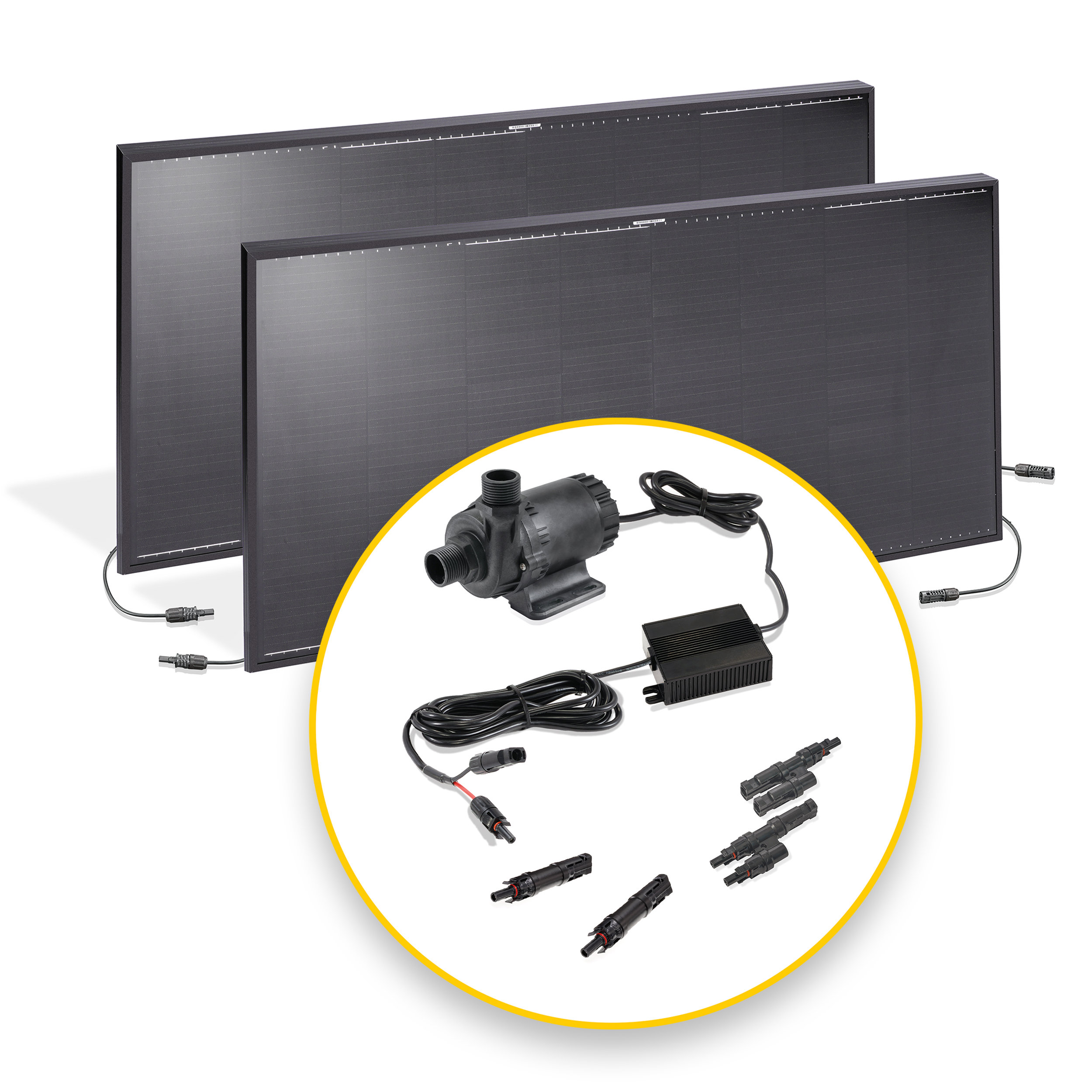 Solar Poolpumpenset 270 Wp / 8000 l/h