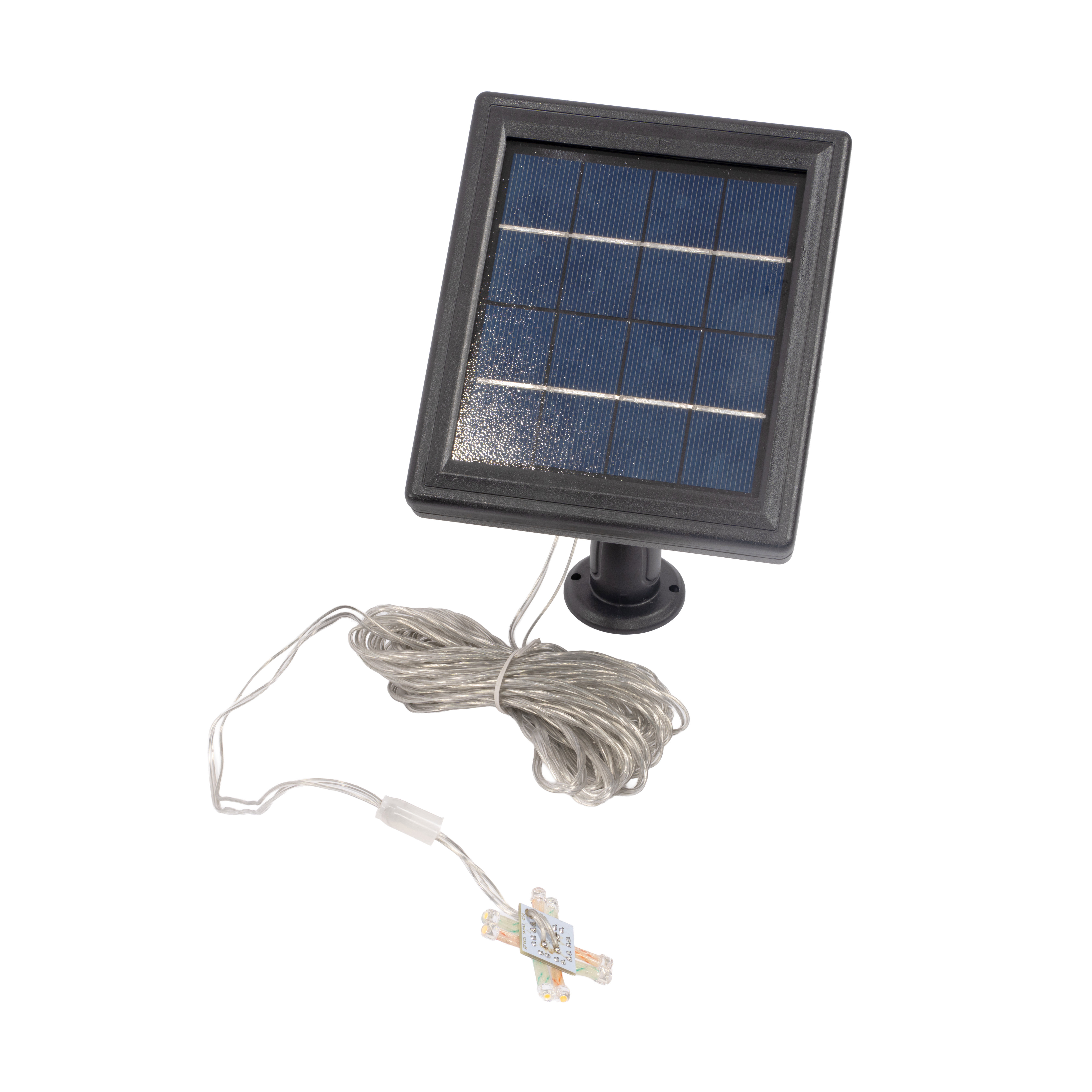 Solarmodul mit Akku und Elektronik für Leuchtstern 35 cm
