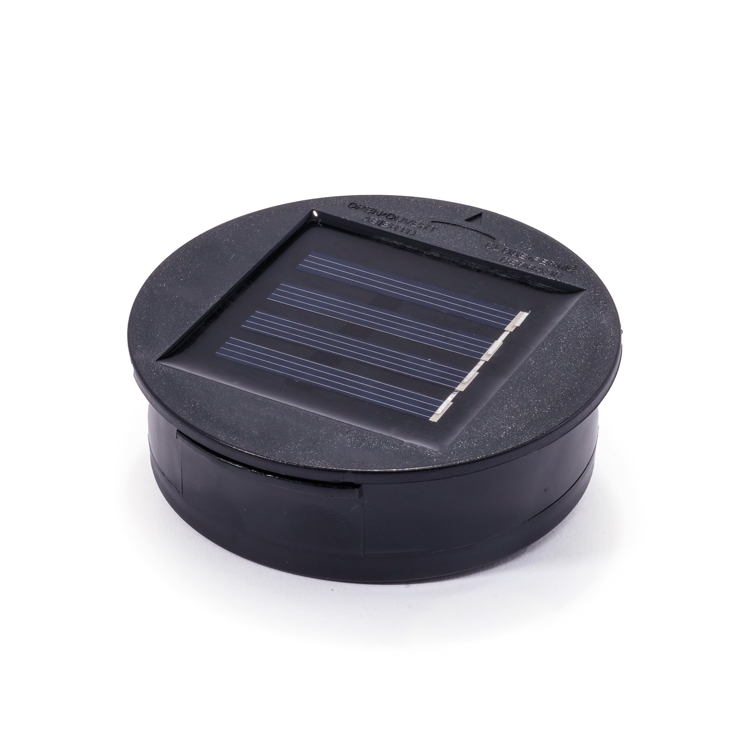 Leuchtenoberteil für Standleuchte Rattan, inkl. Akku