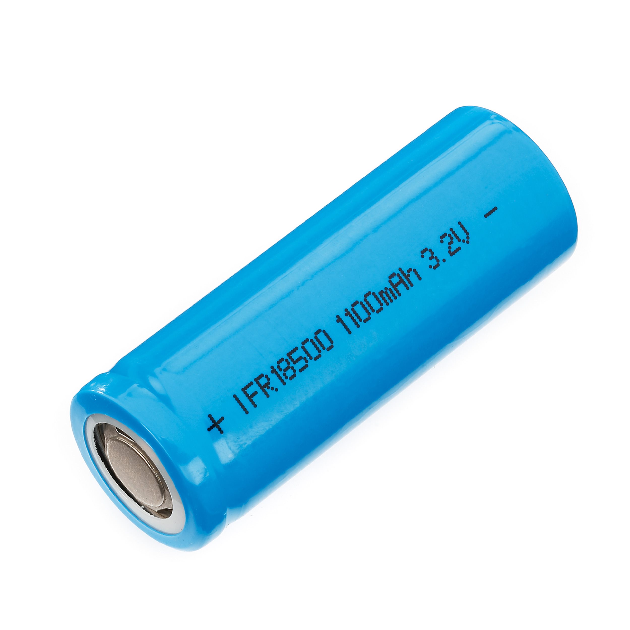Akku LiFePO4 3,2 V 1100 mAh - Baugröße 18500