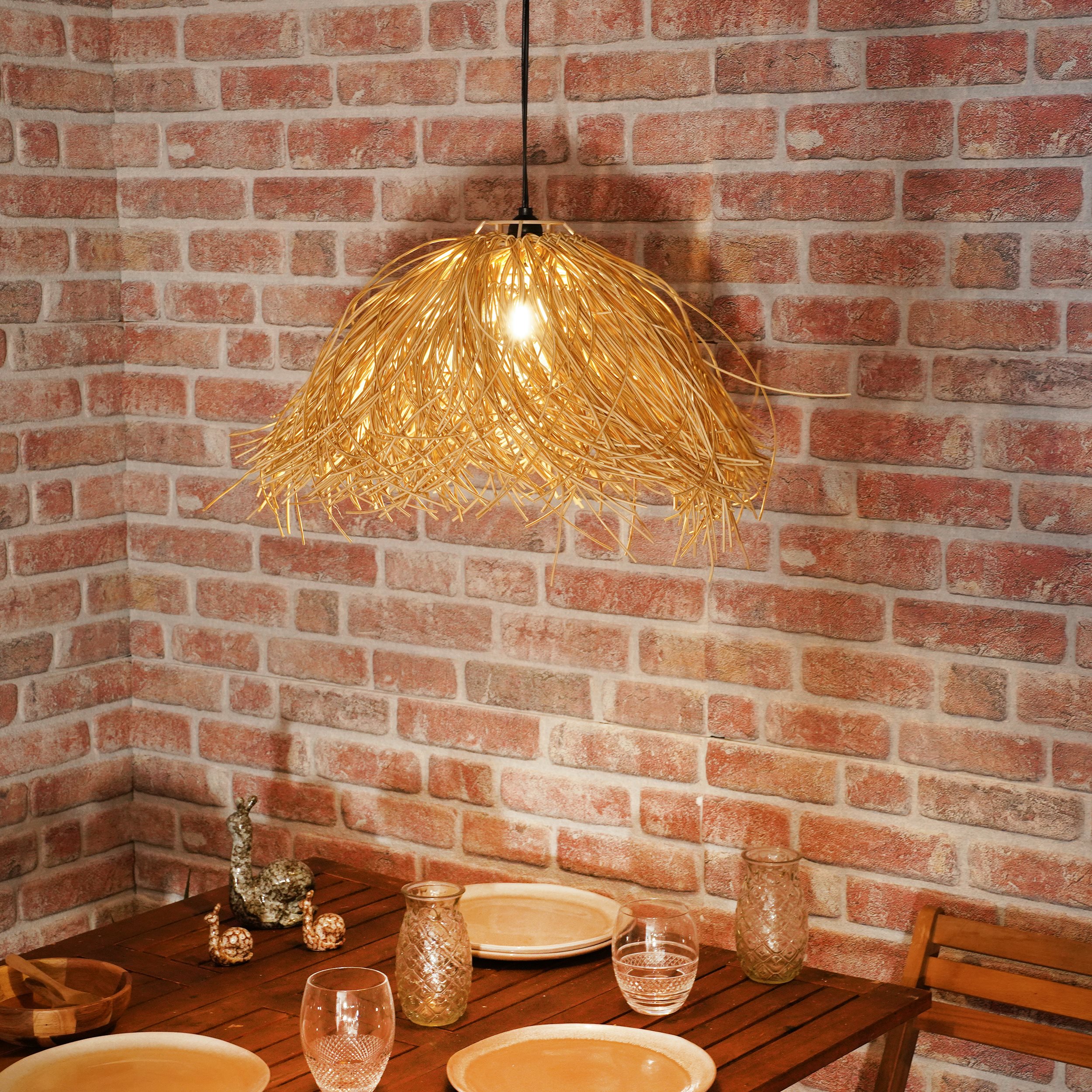 Solar Hängeleuchte Alexandria im Boho-Stil