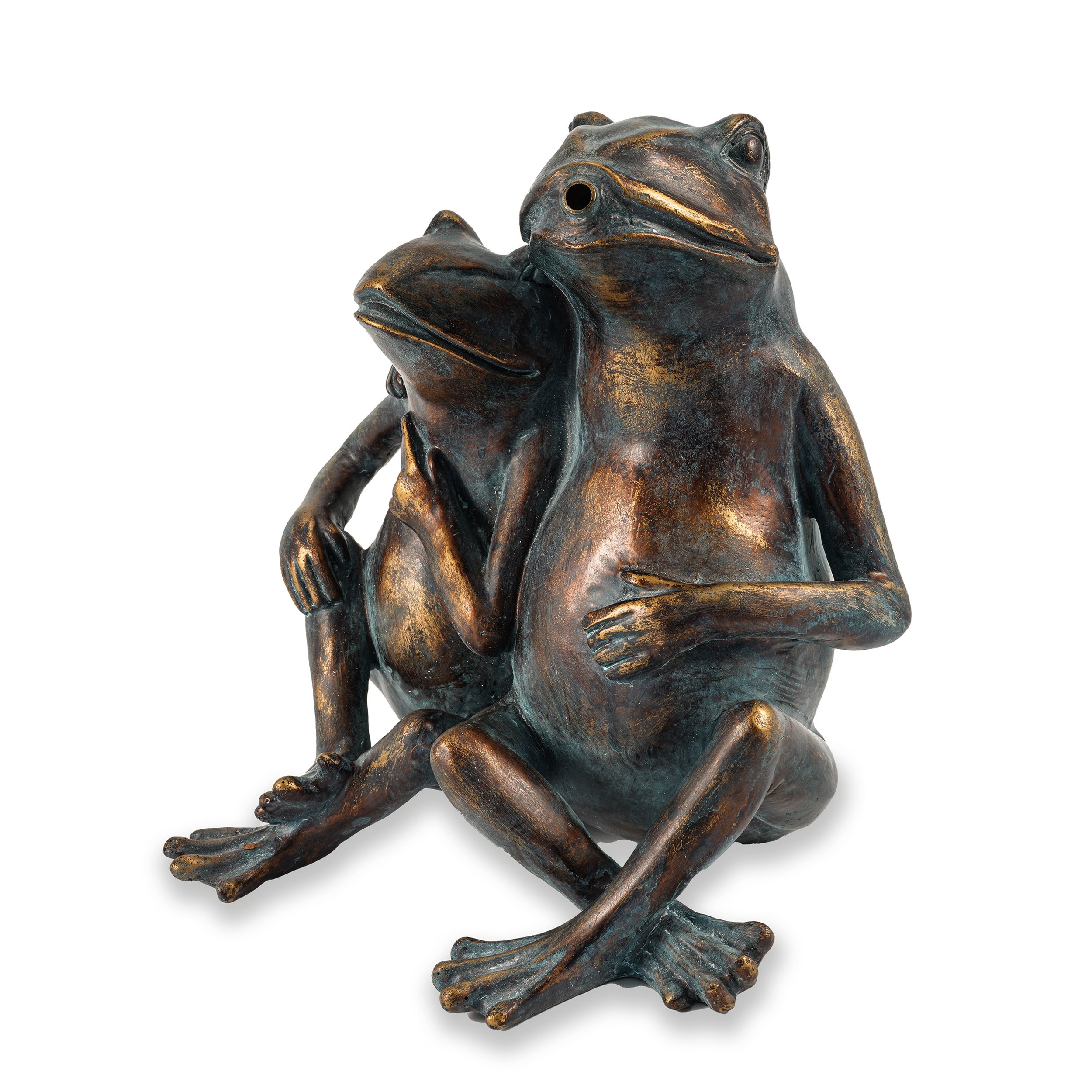 Wasserspeier-Figur Froschpaar