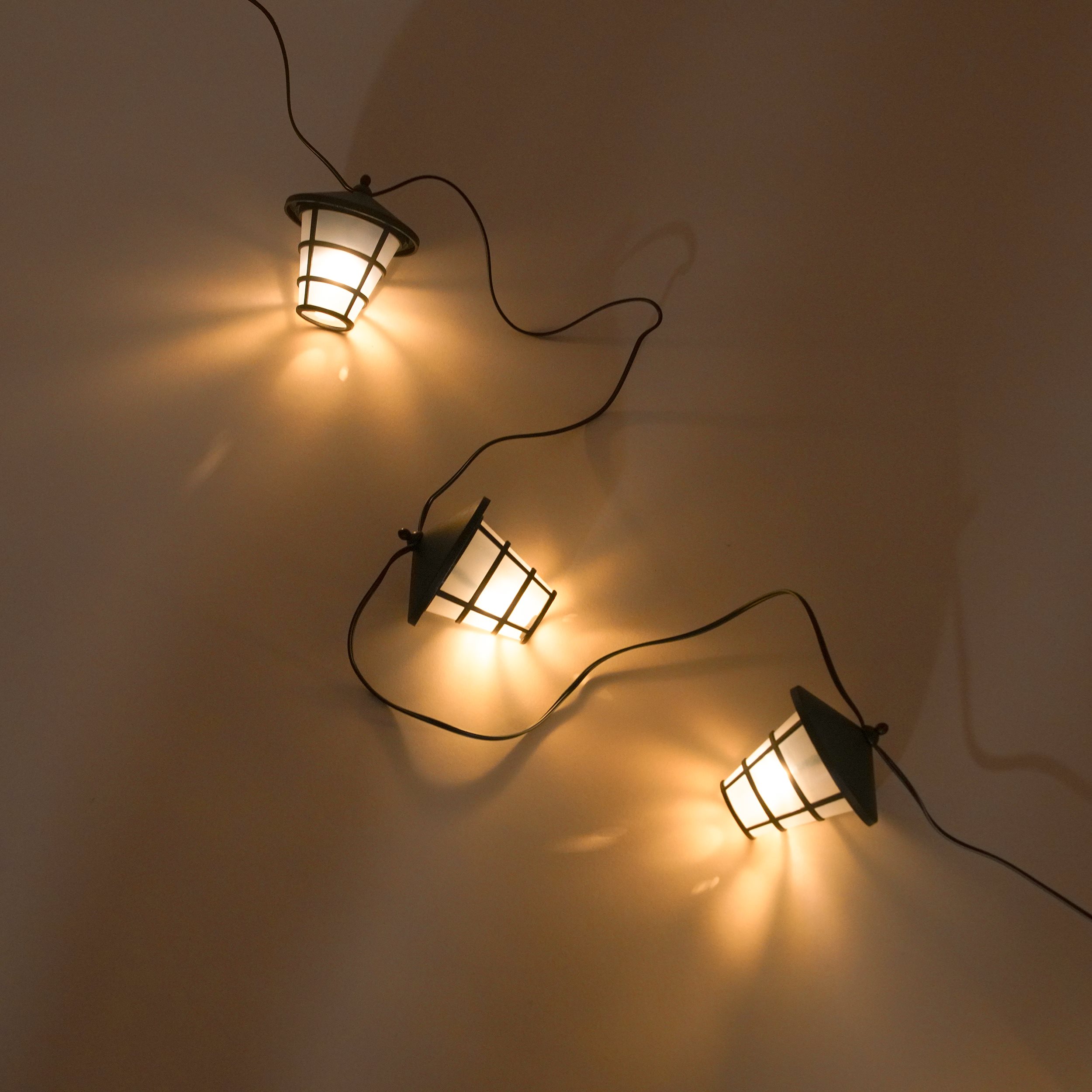 Solar Lichterkette Asia Style mit 10 Laternen