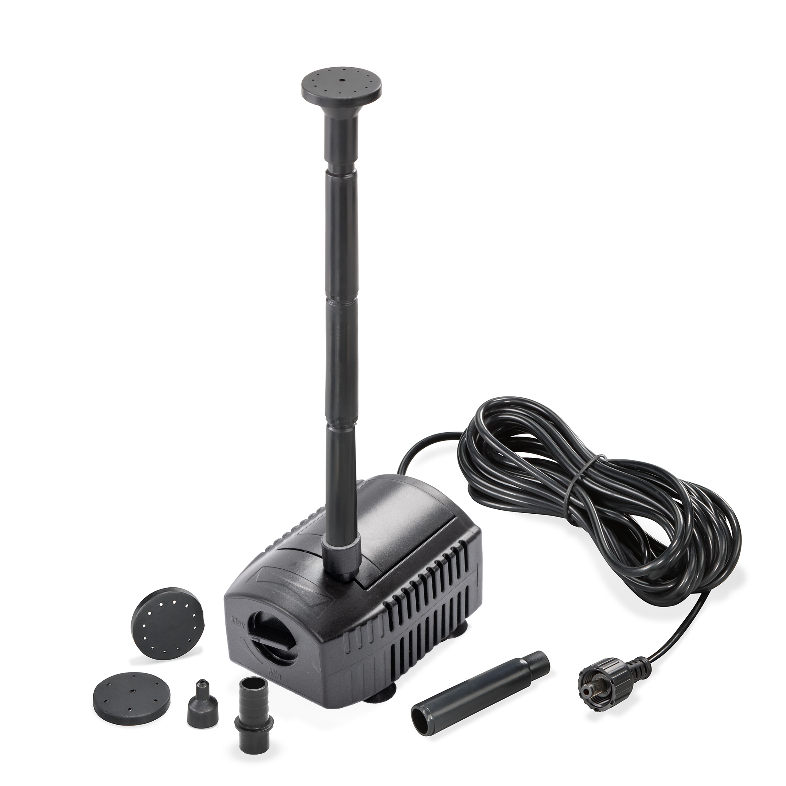 Einzelpumpe Fountain 330/450 mit Trockenlaufschutz