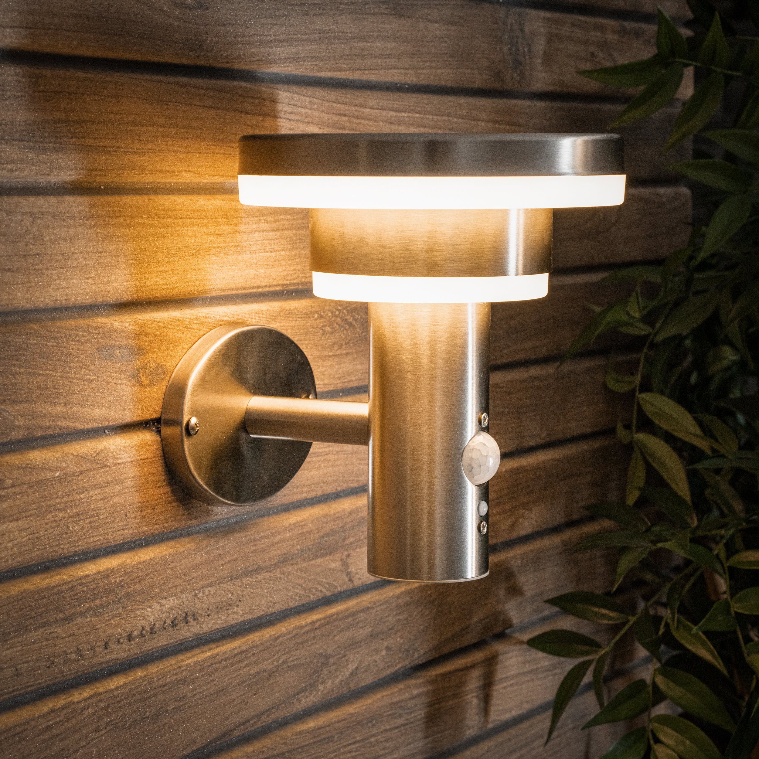 Solar Wandleuchte Modena mit Bewegungssensor