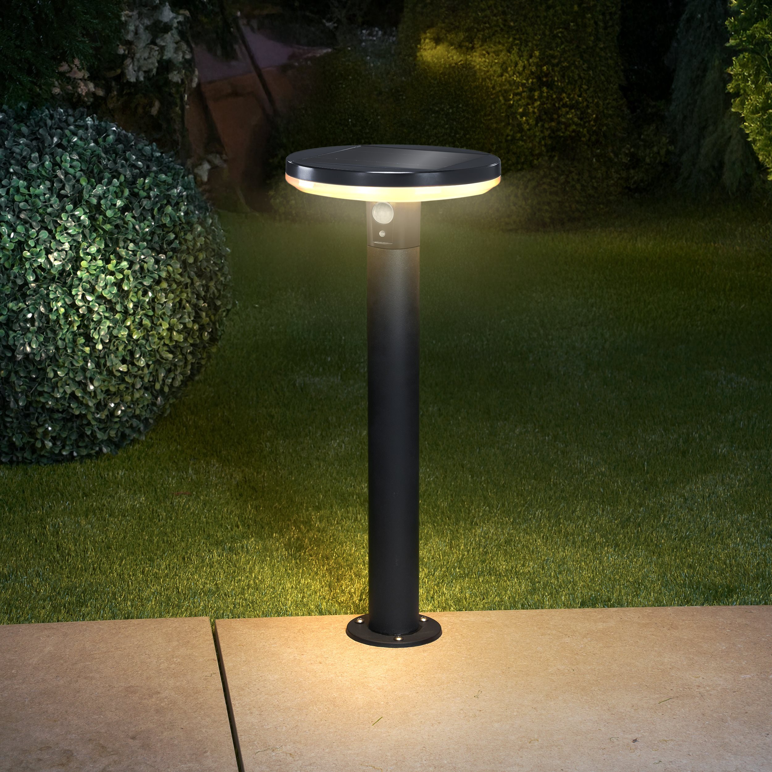 Solar PIR-Standleuchte Arezzo 50