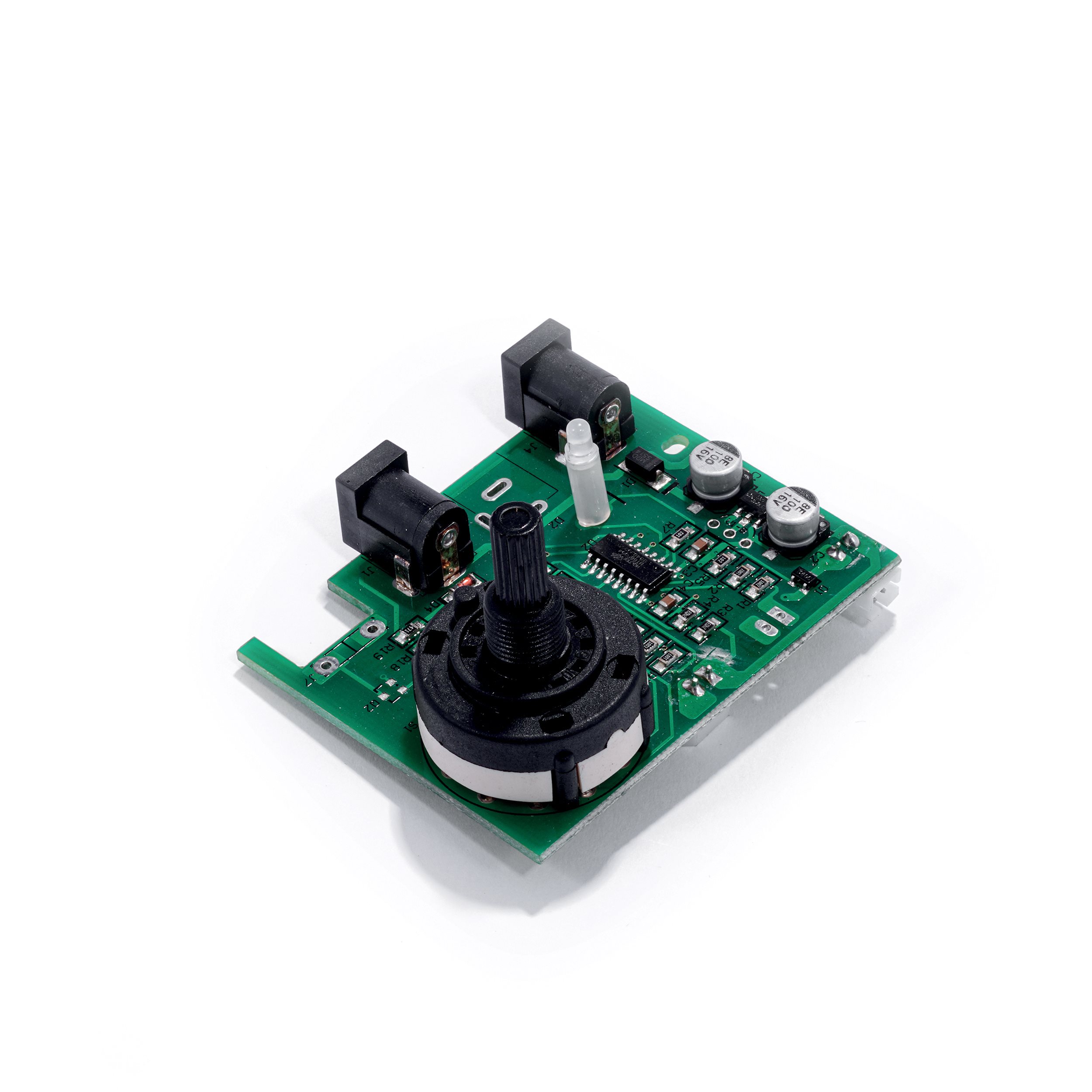 Elektronikplatine mit Drehregler