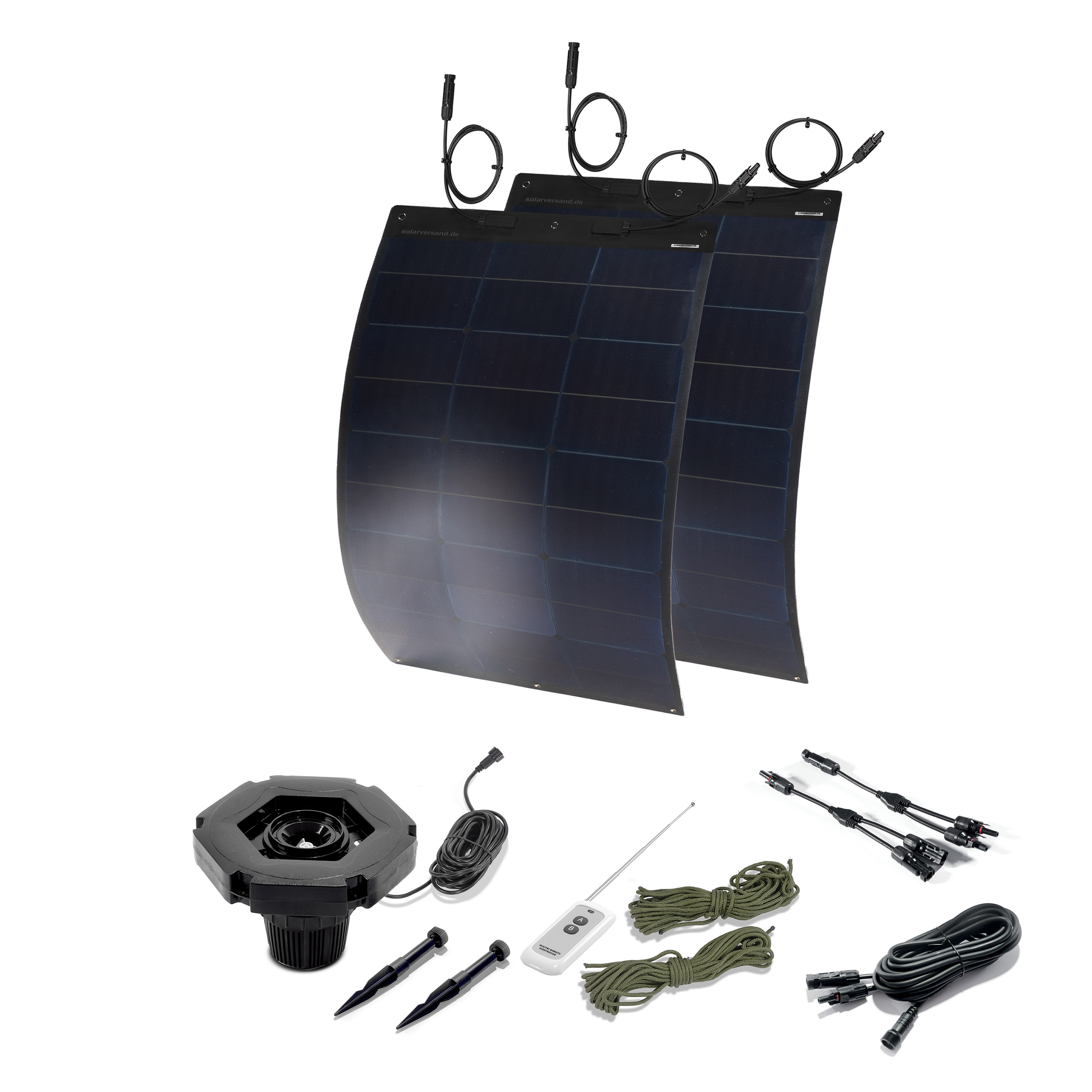 Schwimmender Solar Fischteichbelüfter Jet Flow 240/10.000