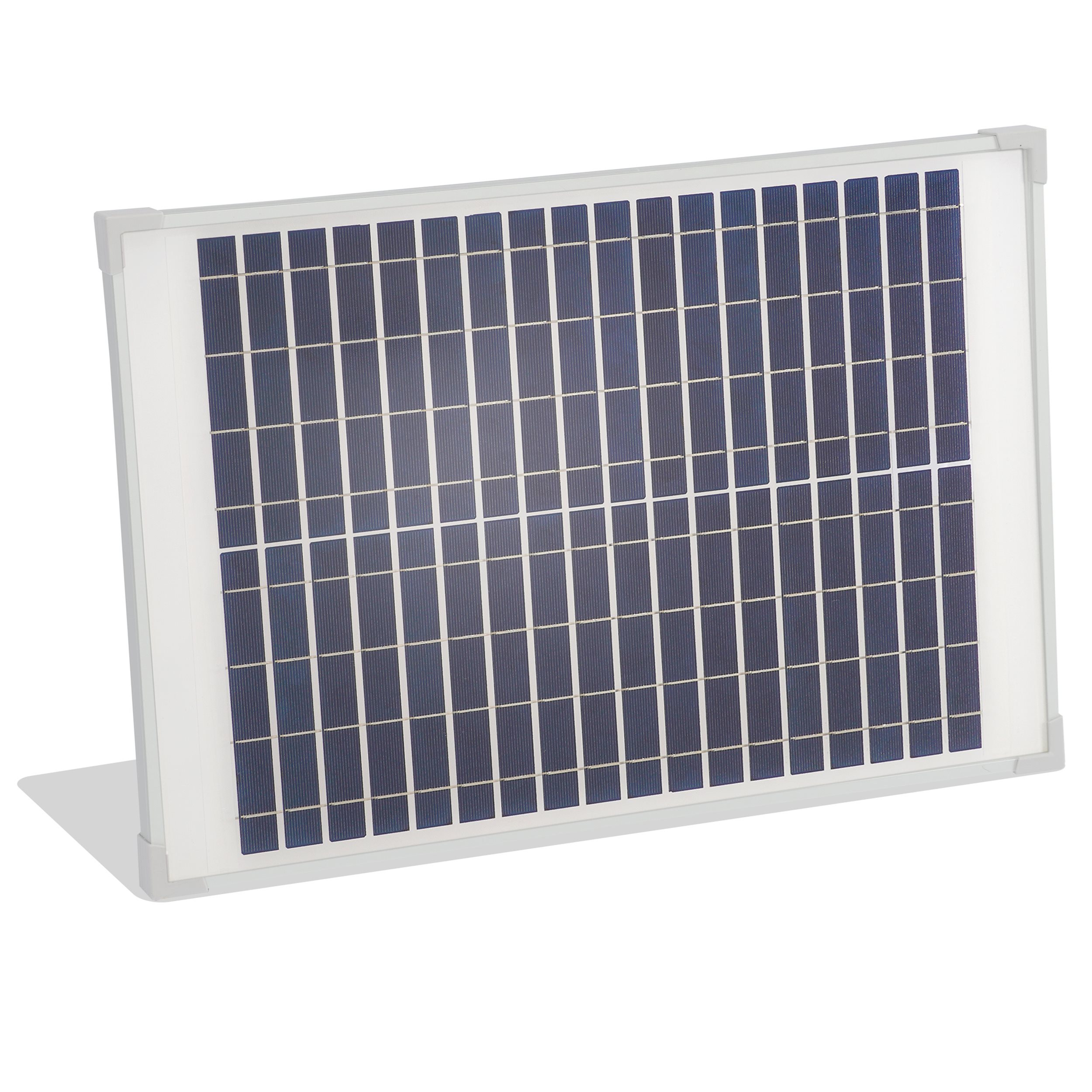 Solarmodul 20 Wp / 18 V mit Stecker 2-polig groß