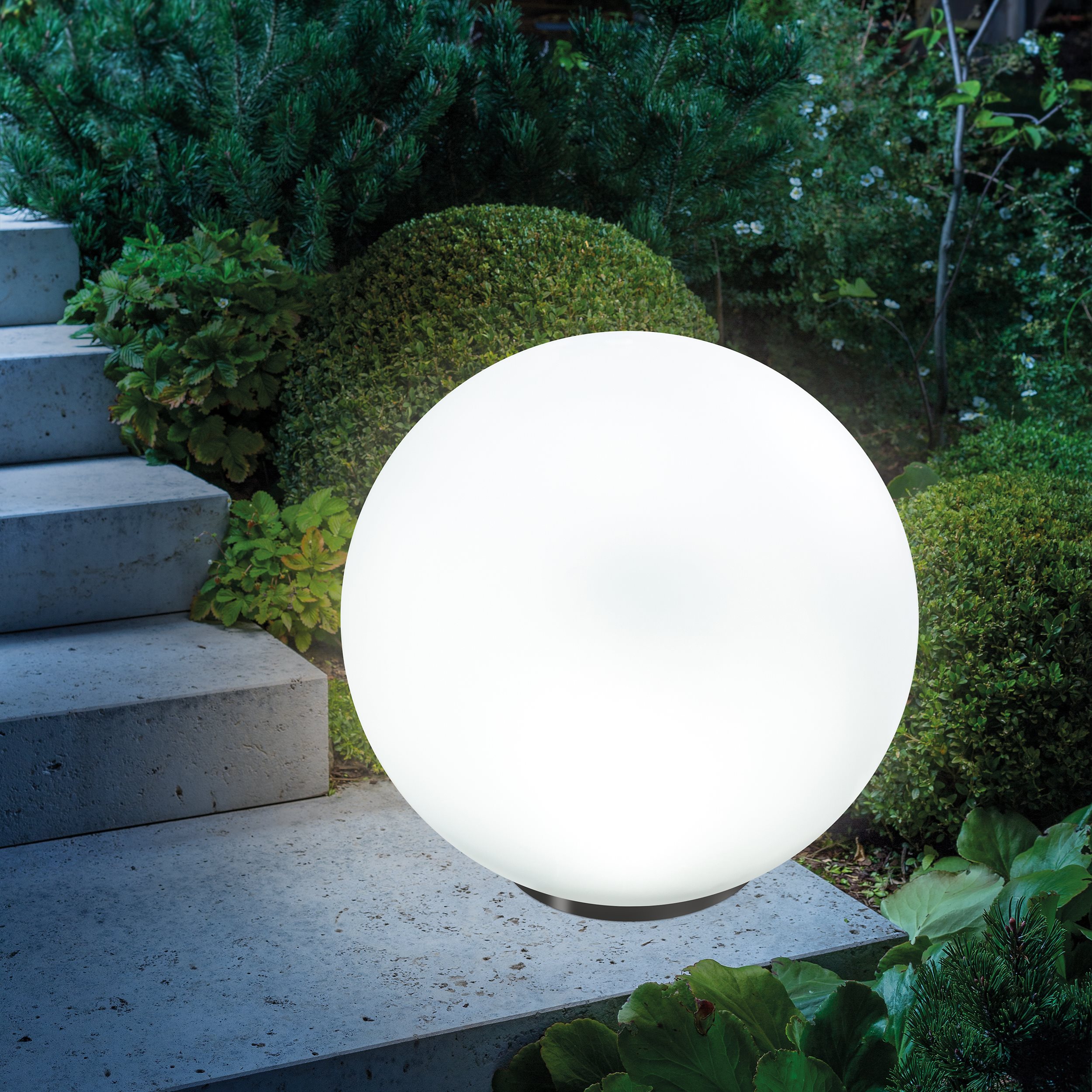 Solarkugel Basic ⌀ 50 cm mit 7 Lichtfarben
