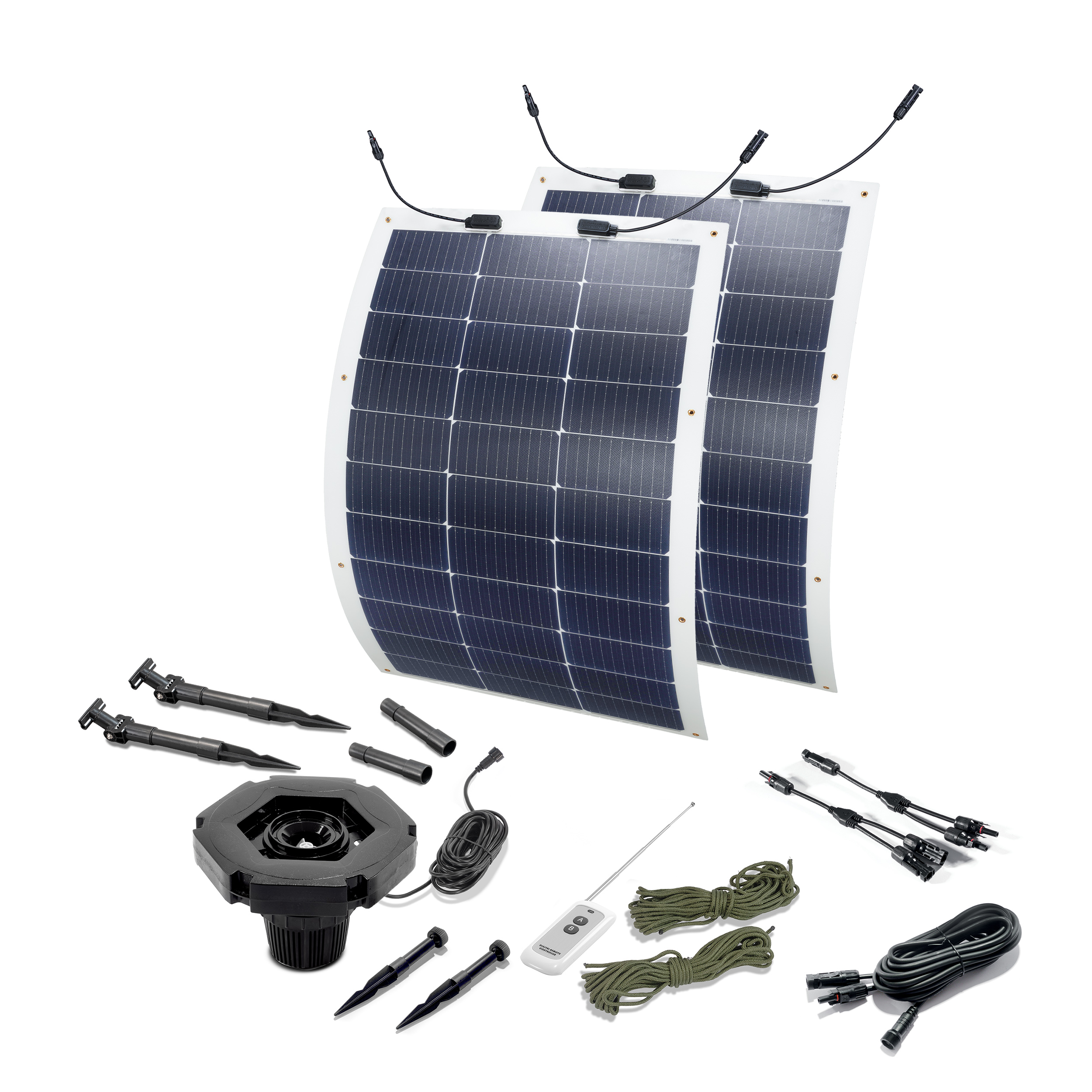 Schwimmender Solar Fischteichbelüfter Jet Flow 240/10.000