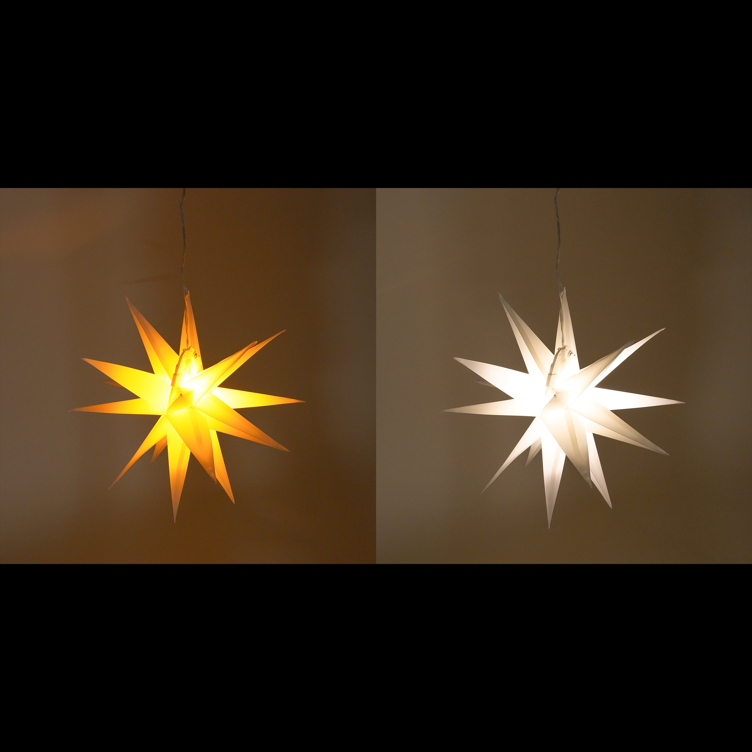 Solar Weihnachtsstern für Außen, Ø 35 cm